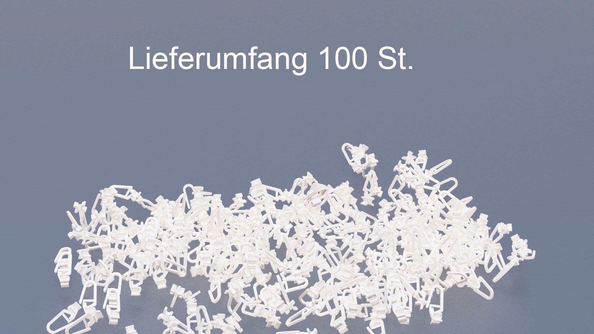 indeko Gardinengleiter X-Gleiter mit Faltenleghaken günstig online kaufen