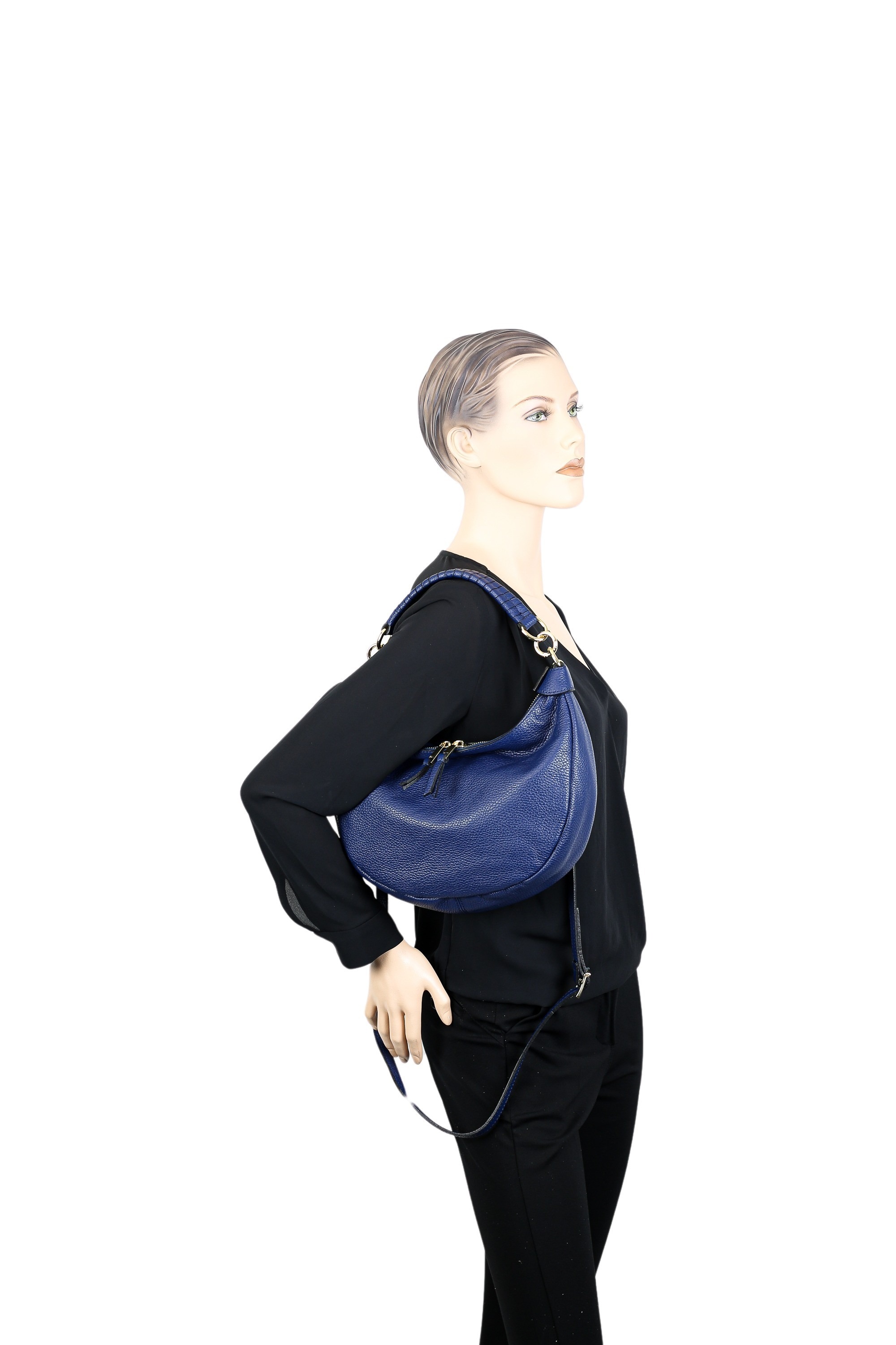 COLLEZIONE ALESSANDRO Schultertasche »Lyon«, aus weichem Leder, Made in Italy