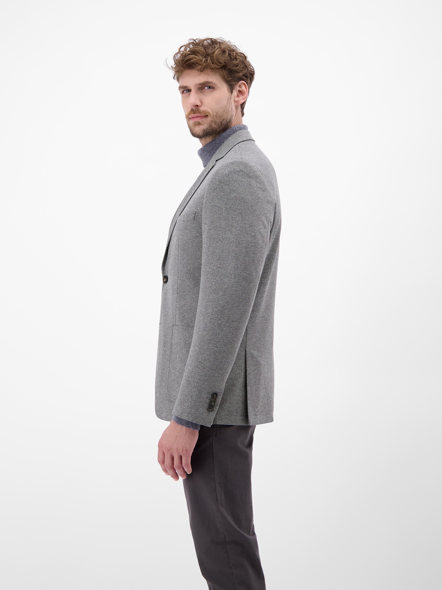 Thumbnail - LERROS Jerseysakko "LERROS Jerseyblazer in Strickoptik"