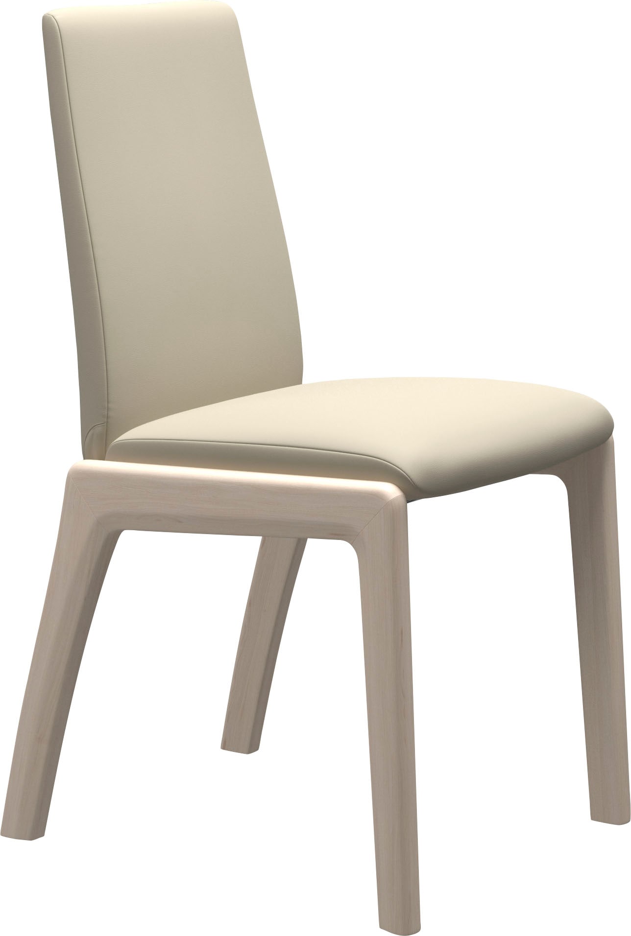 Stressless® Polsterstuhl »Laurel«, Leder BATICK, Low Back, Größe M, mit abgerundeten Beinen in Eiche gekalkt