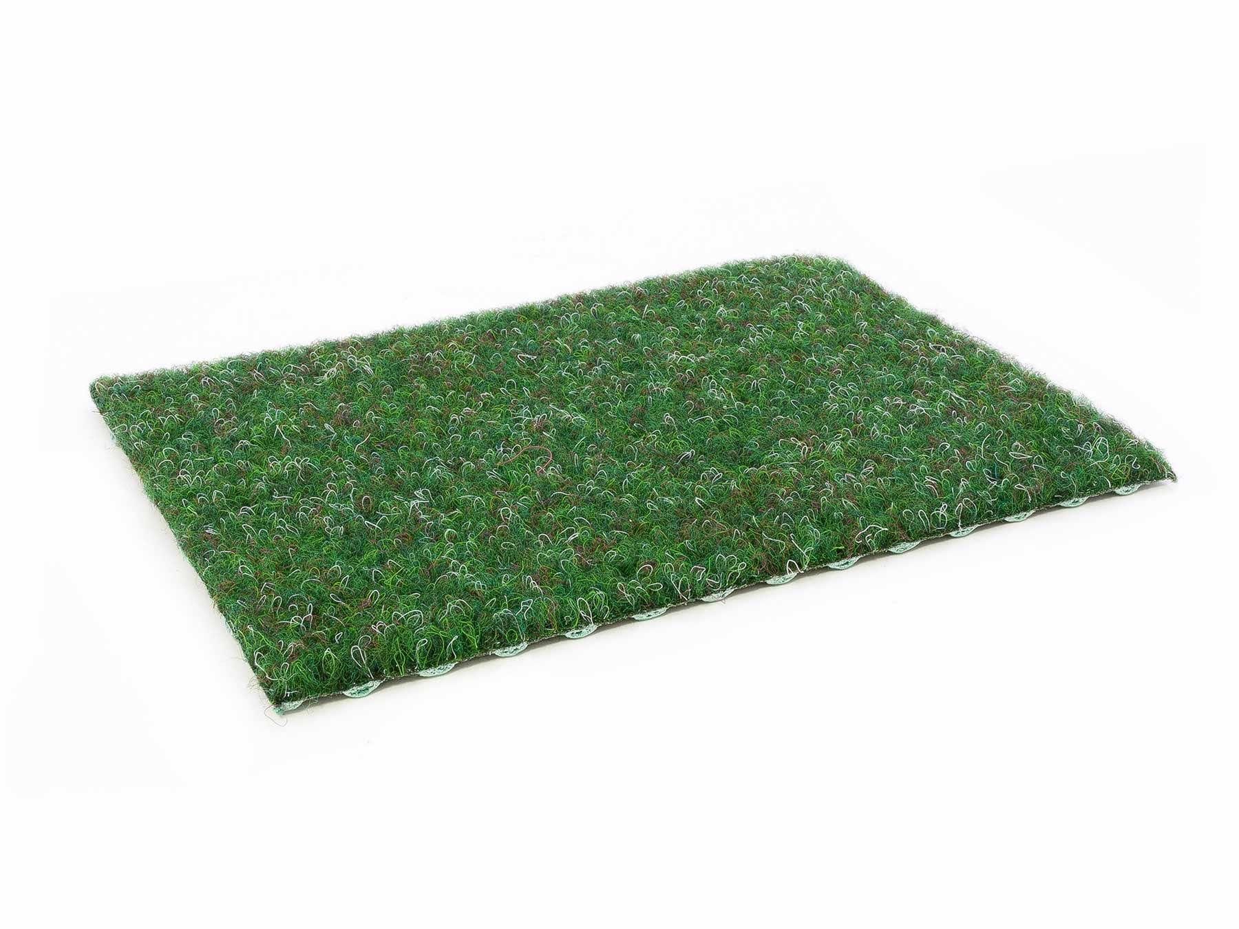 Primaflor-Ideen in Textil Kunstrasen »GREEN, Made in Netherlands«, rechteckig, 7,5 mm Höhe, Rasenteppich, blau, mit Noppen