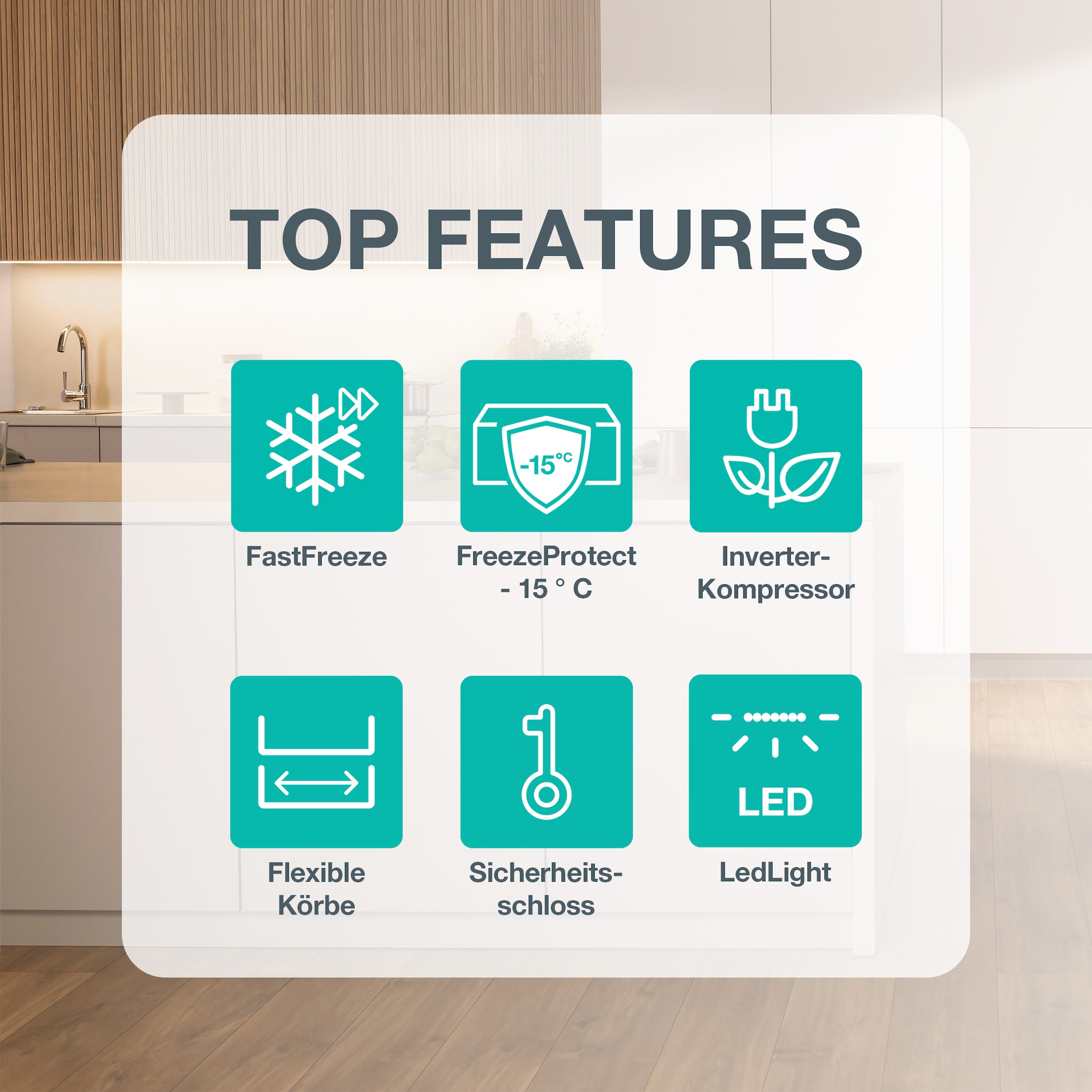 GORENJE Gefriertruhe »FH37DAW« 85,8 cm hoch 124,3 cm breit 372 Liter