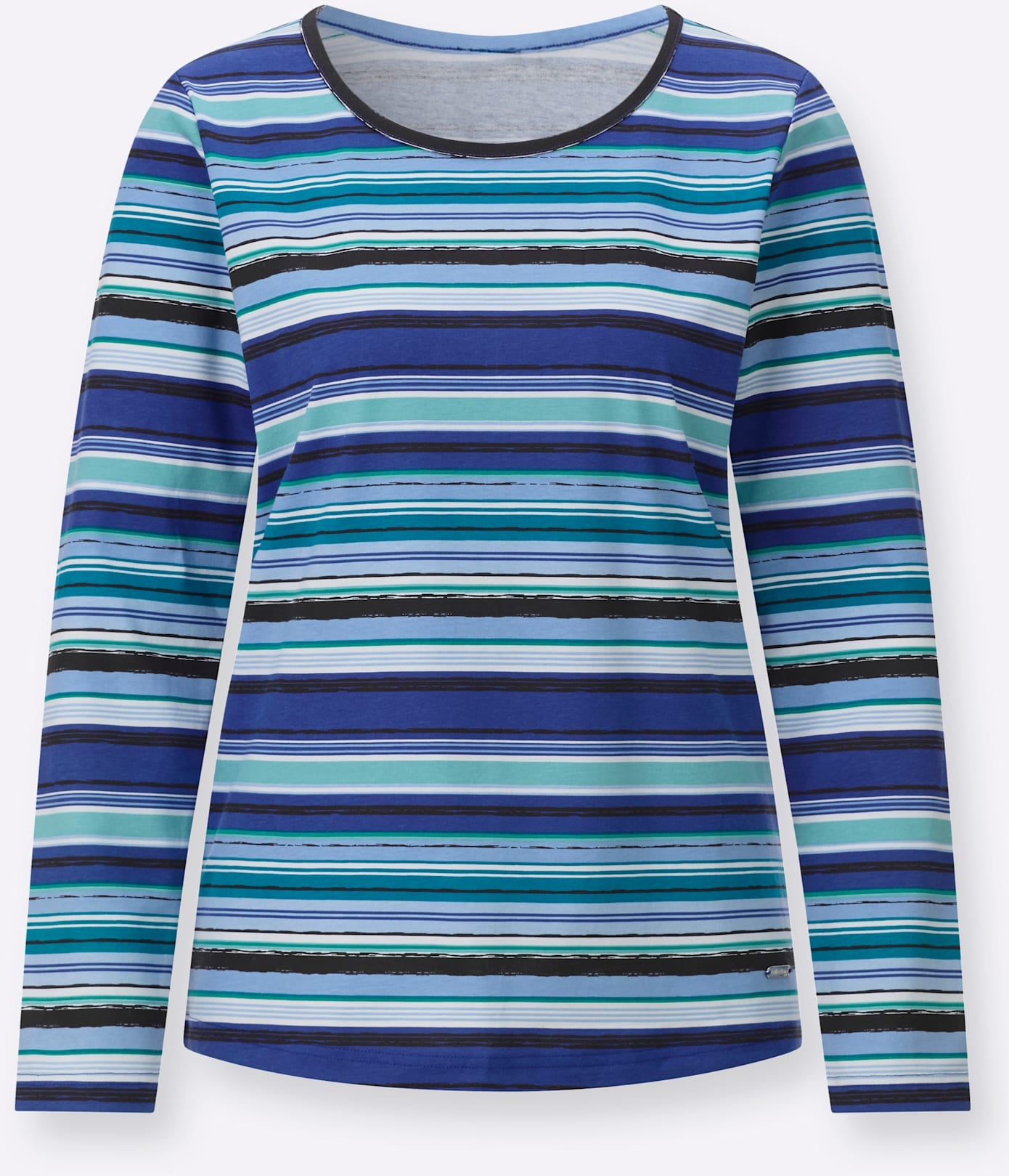 Casual Looks Langarmshirt »Rundhals-Shirt« 1