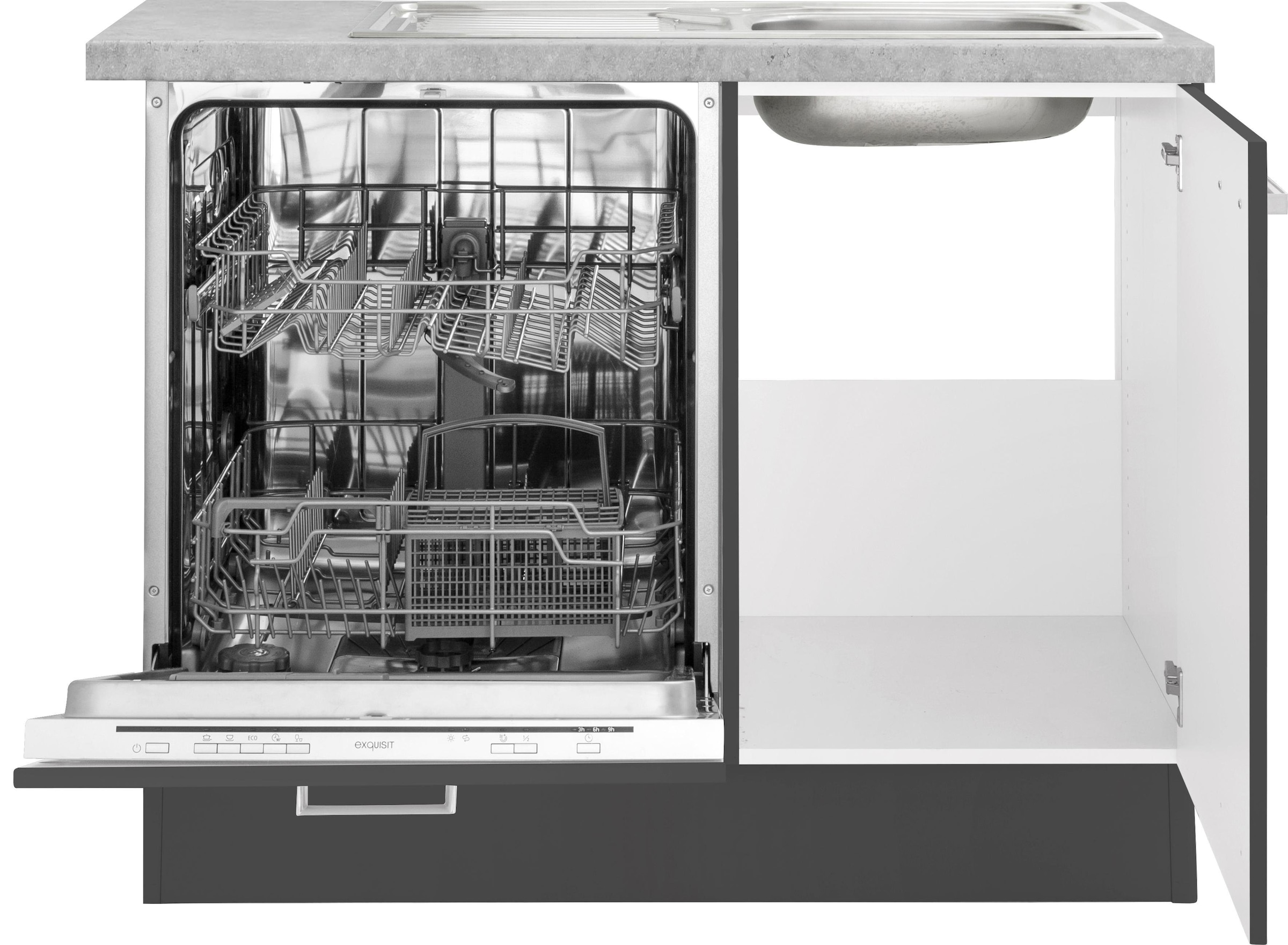 OPTIFIT Winkelküche »Parma«, mit E-Geräten, Stellbreite 285 x 175 cm