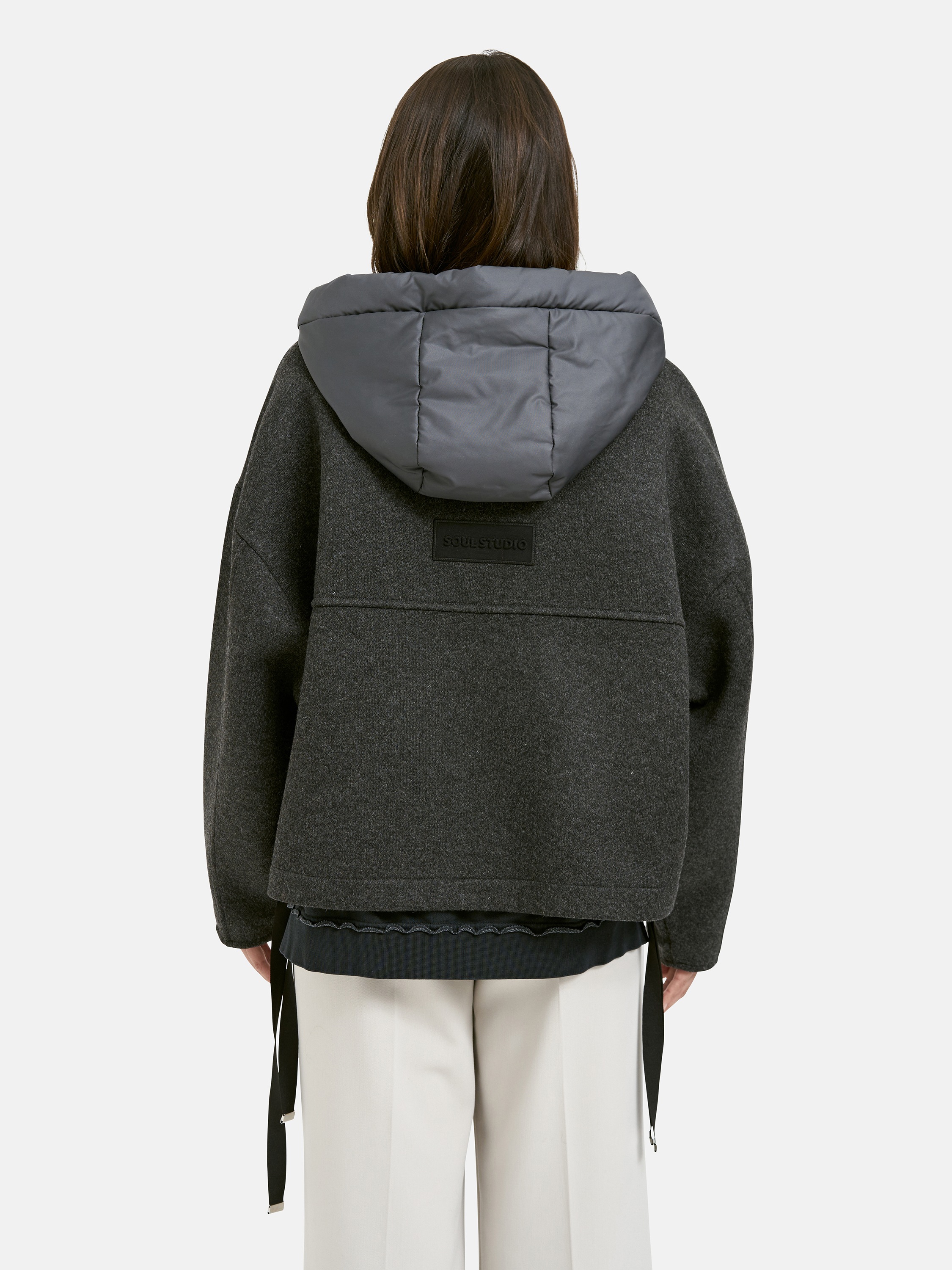 Smith & Soul Outdoorjacke mit Kapuze mit verstellbarem Saum