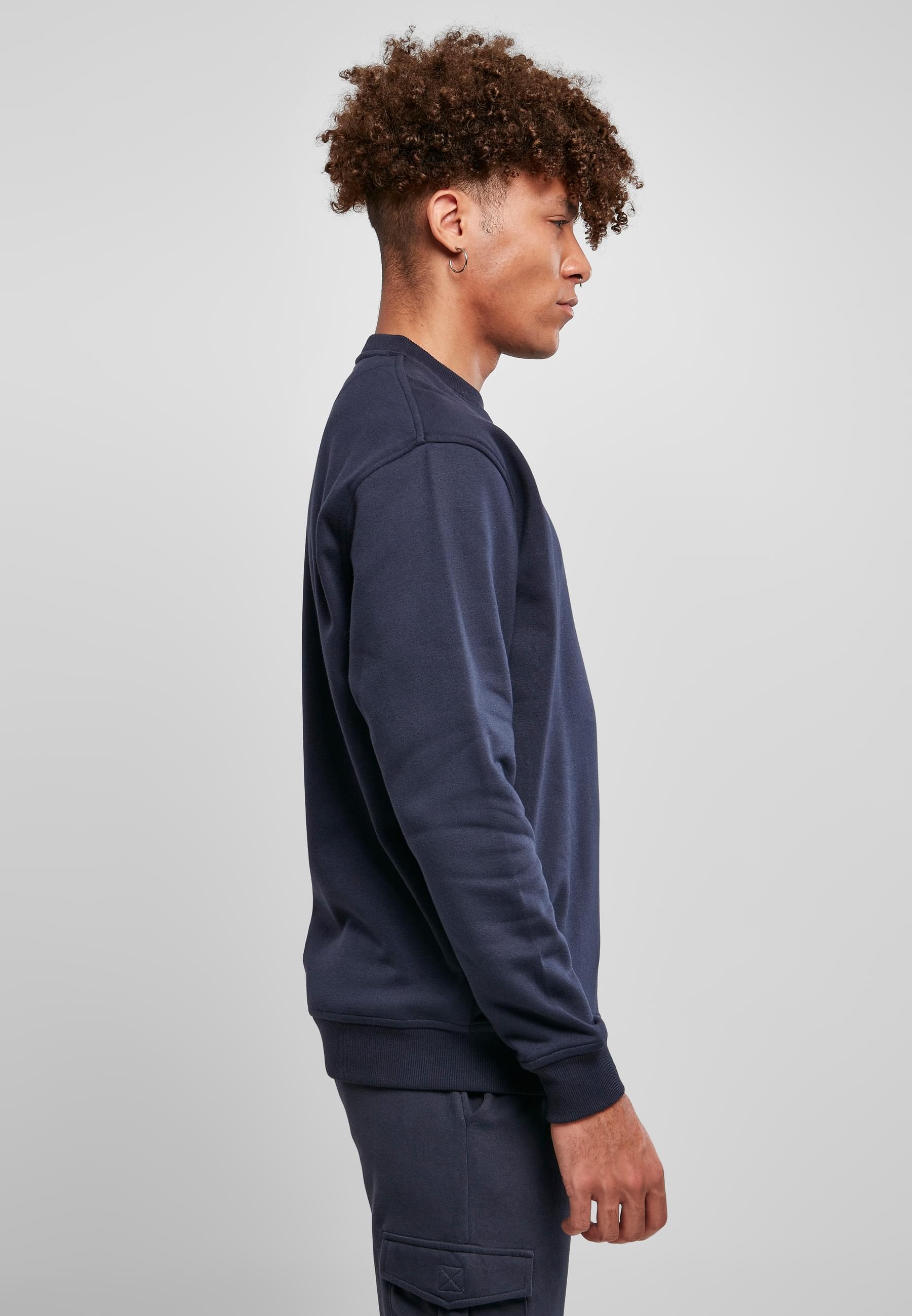 URBAN CLASSICS Rundhalspullover »Urban Classics Herren Crewneck Sweatshirt«, (1 tlg.)