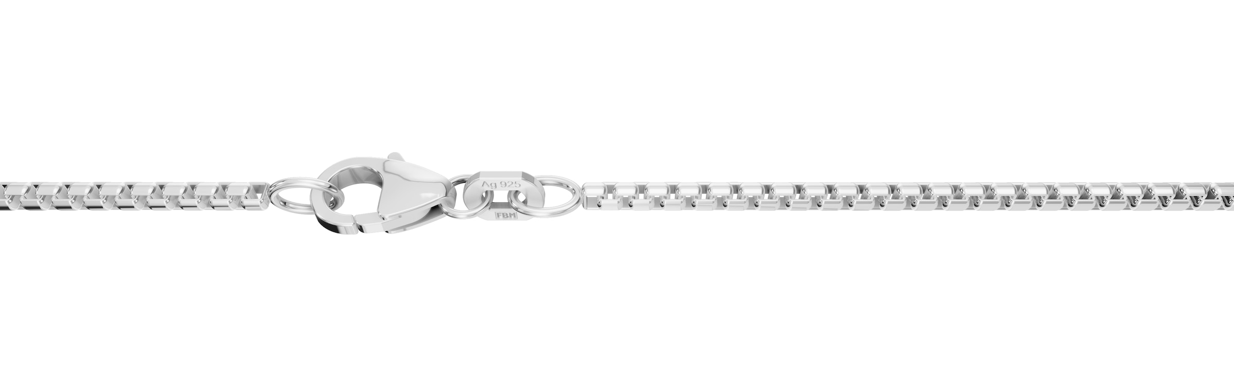 Firetti Collierkettchen »Schmuck Geschenk Silber 925 Venezianerkettengliederung 1,5 mm breit«