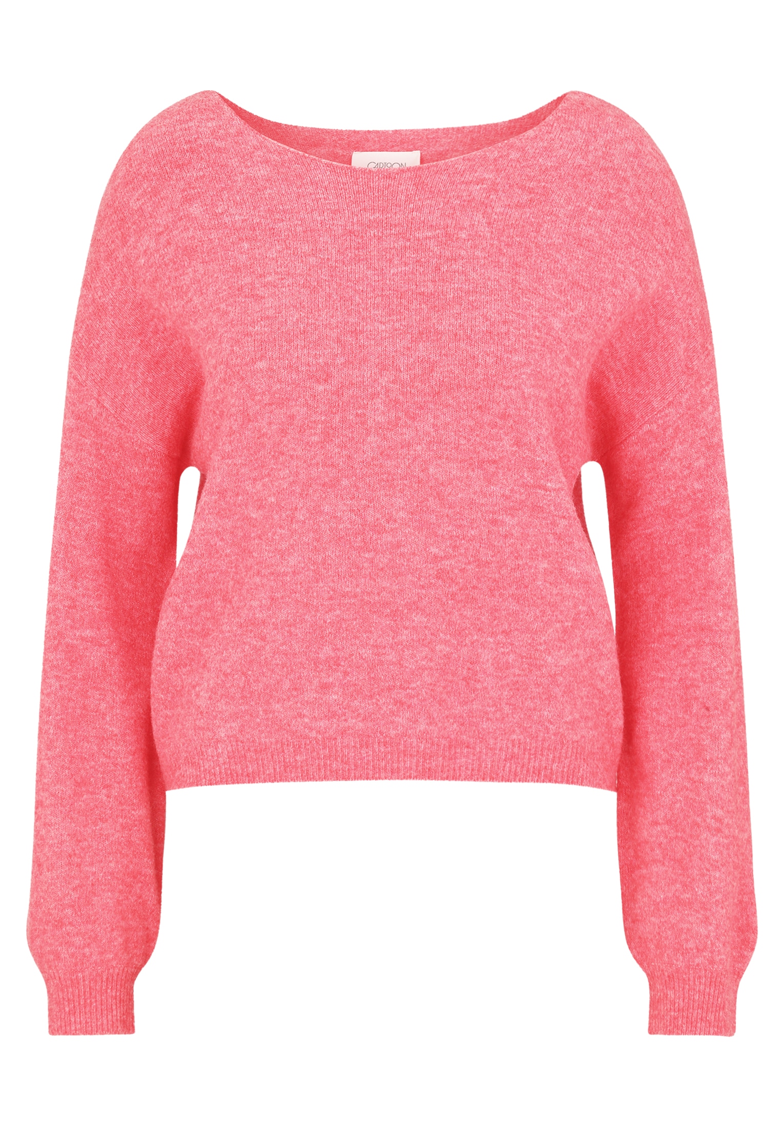 Cartoon Strickpullover »Cartoon Damen Strickpullover mit Rundhalsausschnitt«, (1 tlg.)