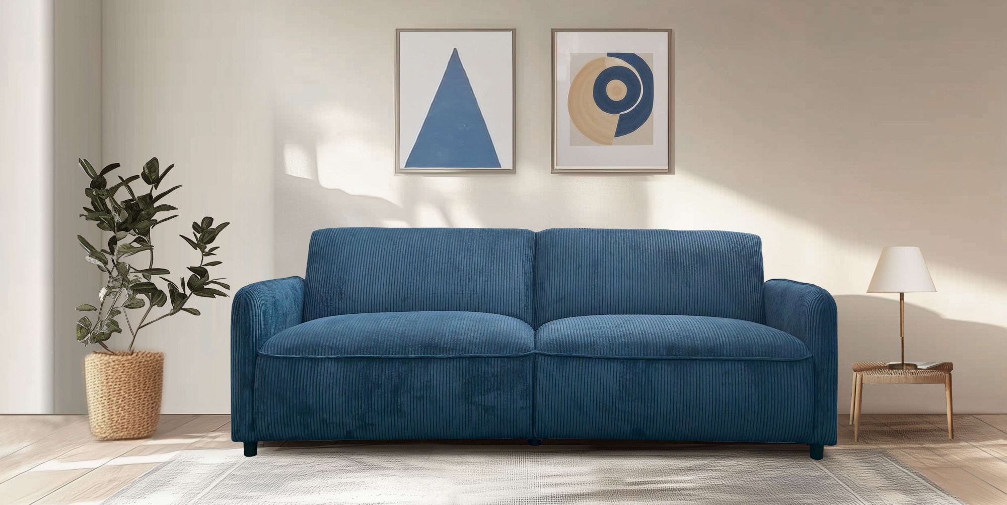 Dorel Home 3-Sitzer "ALICIA Schlafsofa 209 cm", Federkernpolsterung, verste günstig online kaufen