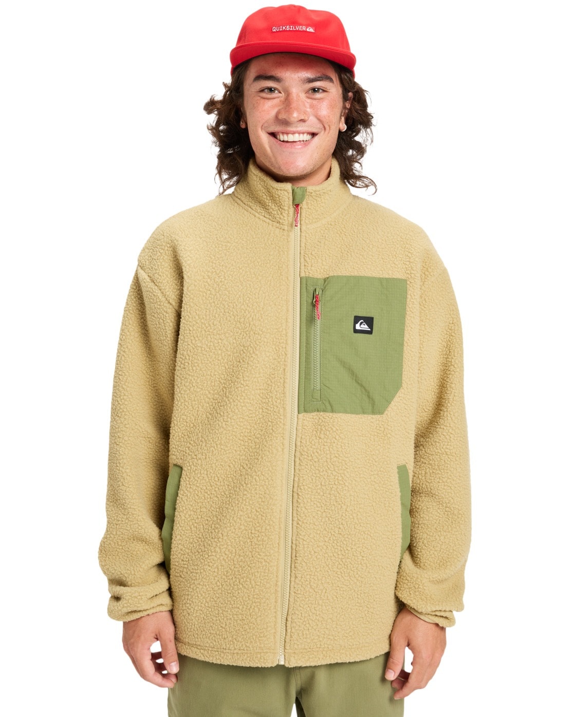 Quiksilver Fleecejacke »Clean Coast«