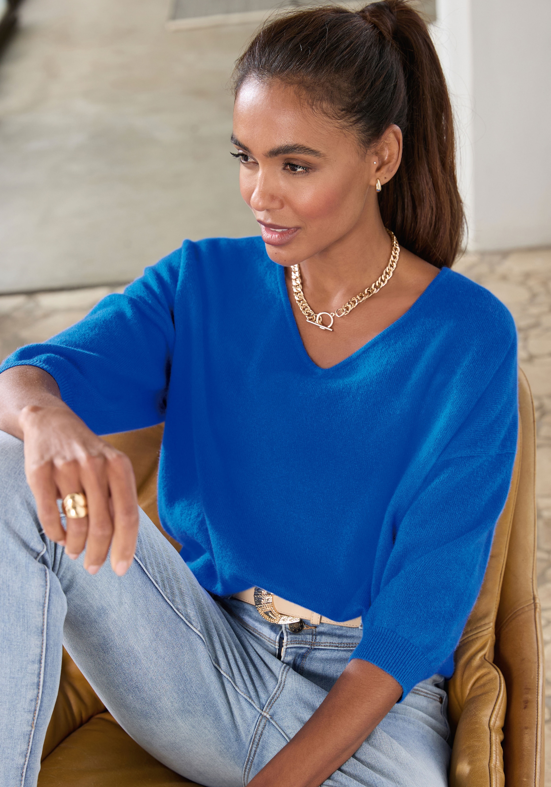 LASCANA Kaschmirpullover günstig online kaufen