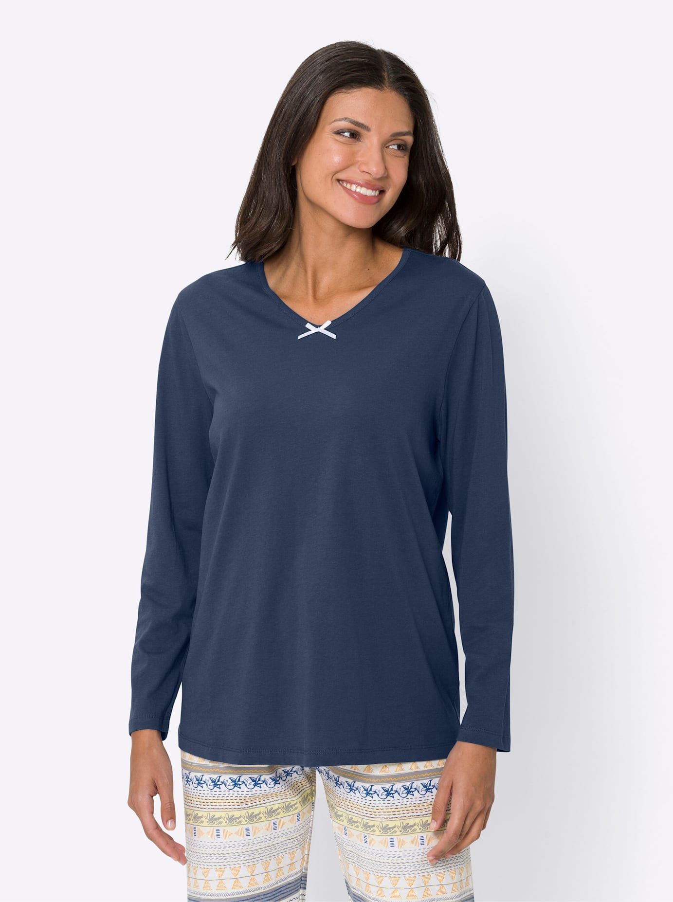 Pyjamaoberteil "Schlafanzug-Shirt" 1 Stk. tlg. günstig online kaufen
