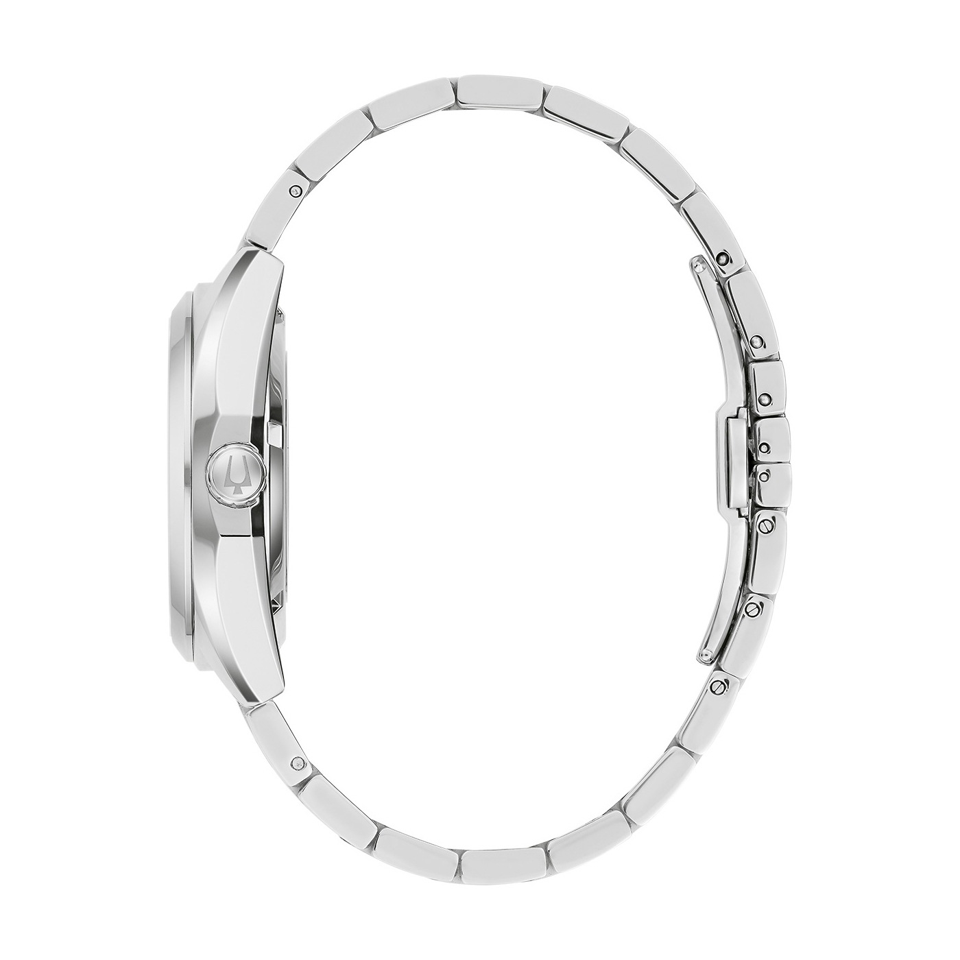 Bulova Automatikuhr »Surveyor« Armbanduhr, Damenuhr, Herrenuhr, Mechanische Uhr, Edelstahlarmband