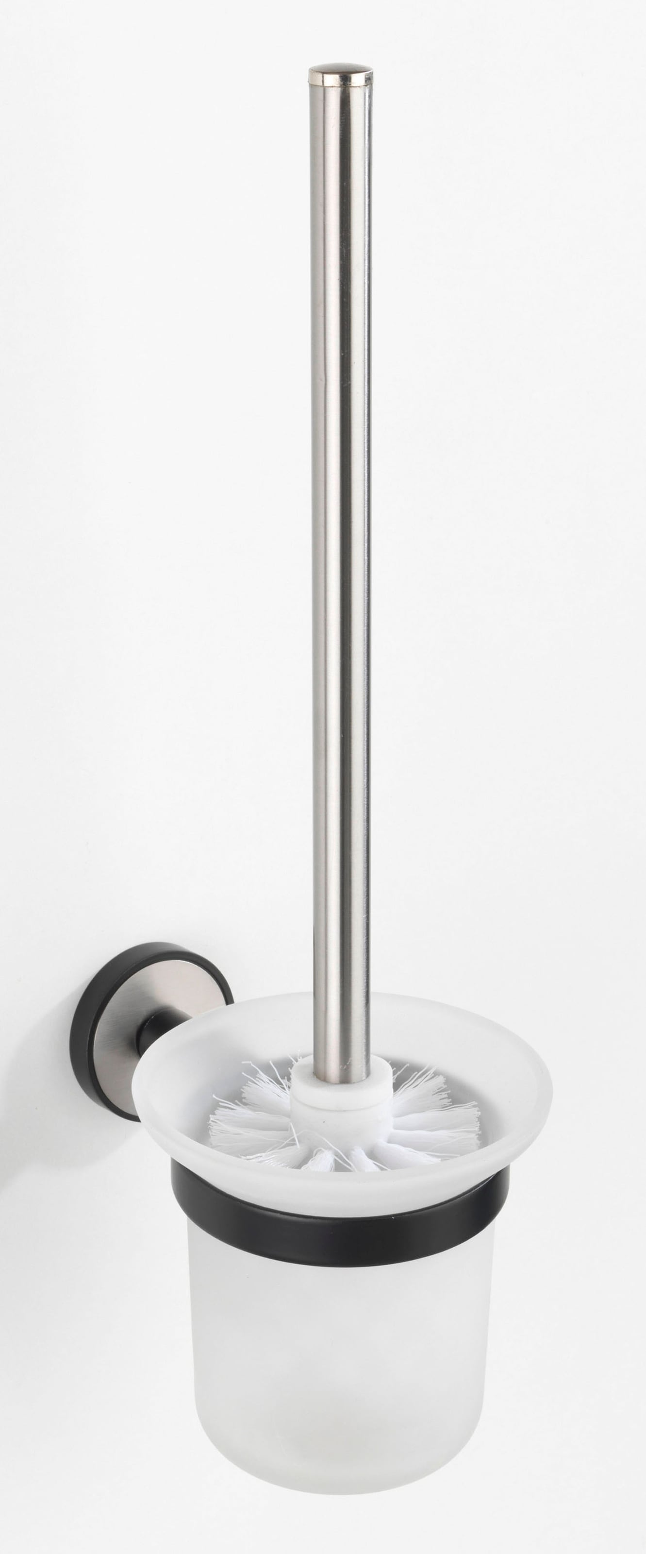 WENKO WC-Garnitur »UV-Loc® Udine«, aus Edelstahl-Glas, befestigen ohne Bohren