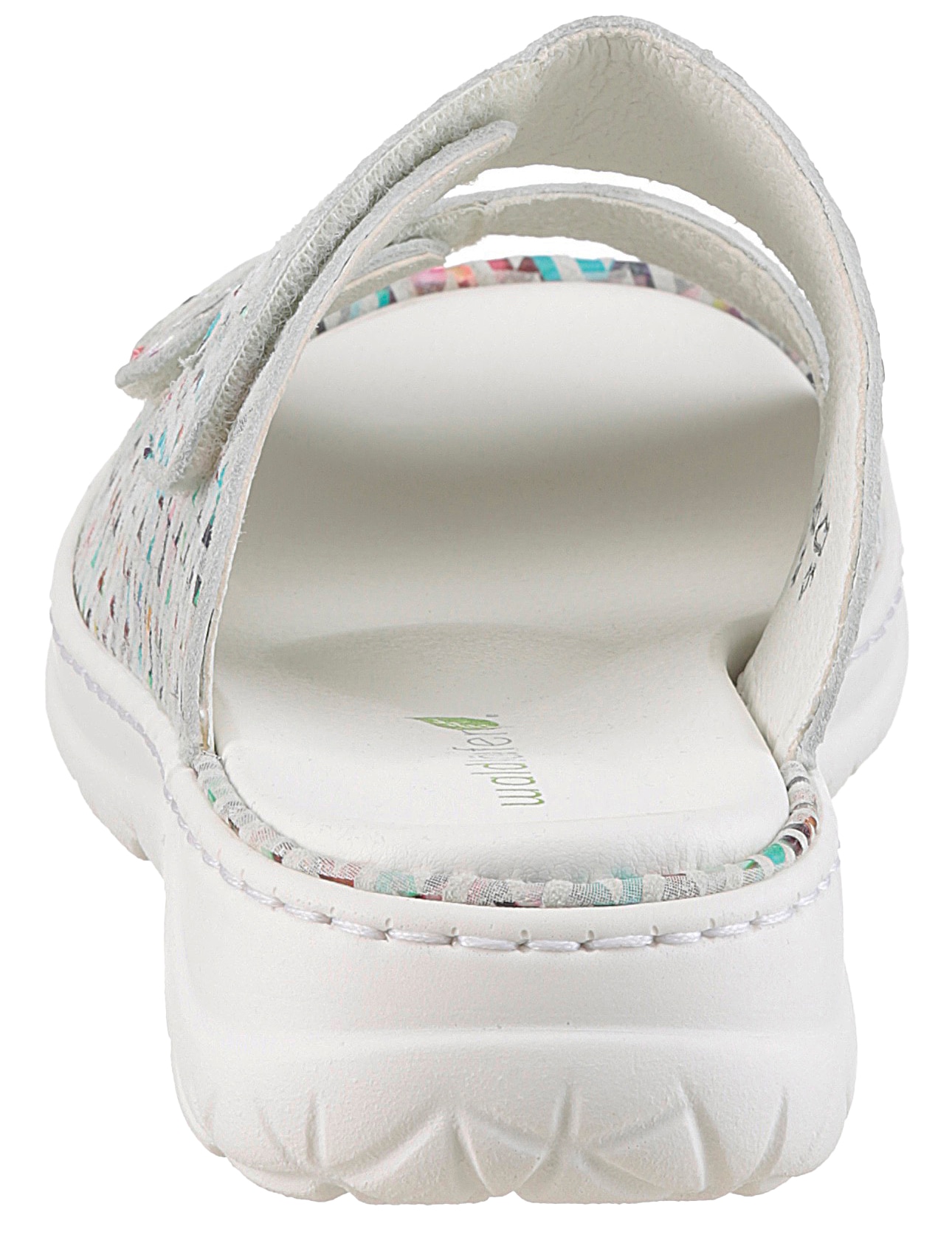 Waldläufer Pantolette »H-JOLINE«, Sommerschuh, Bequemschuh, Hausschuh mit Klettverschlüsse, H-Weite