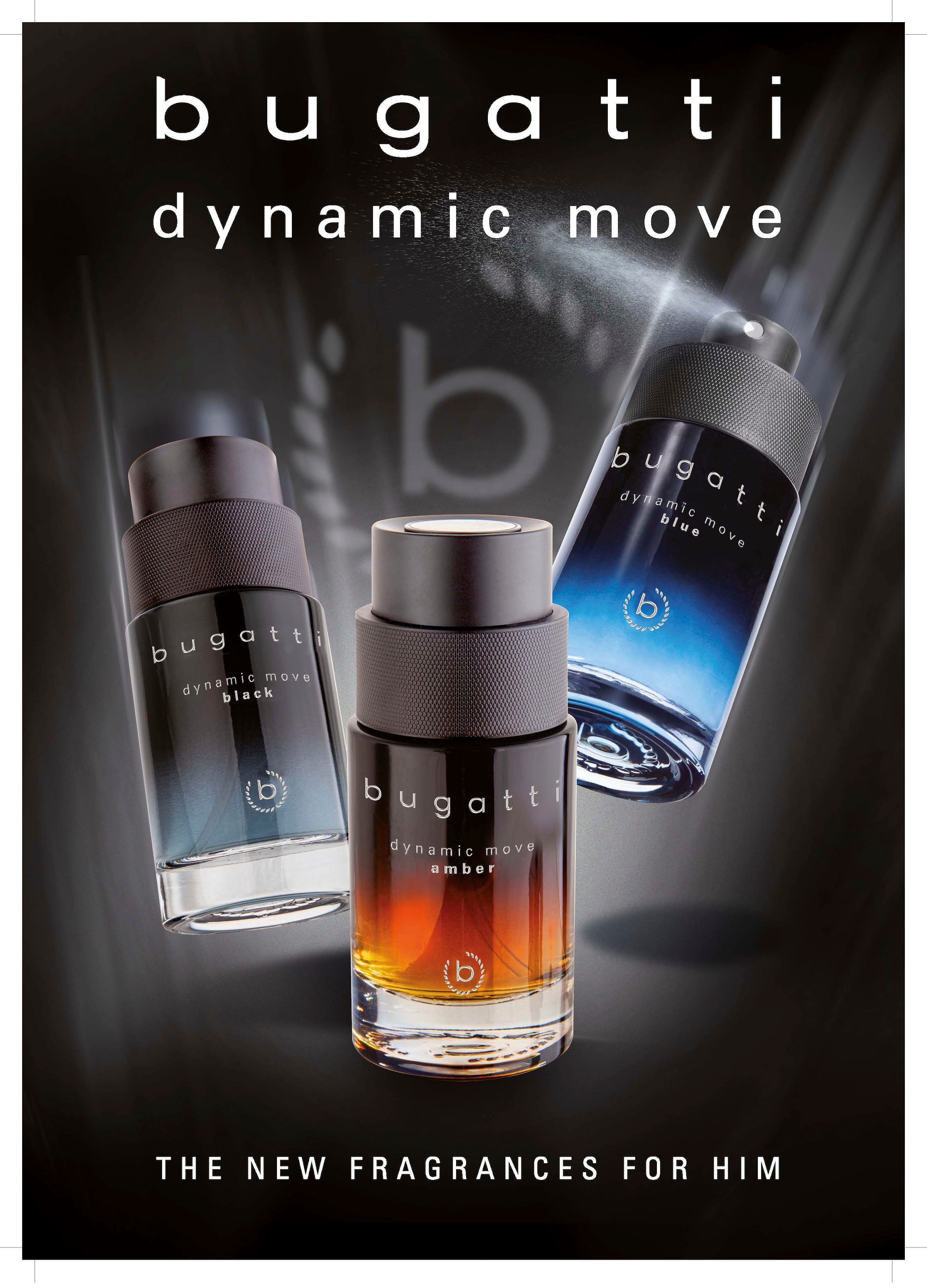 bugatti Eau de Toilette »Dynamic Move Amber EdT 100ml«