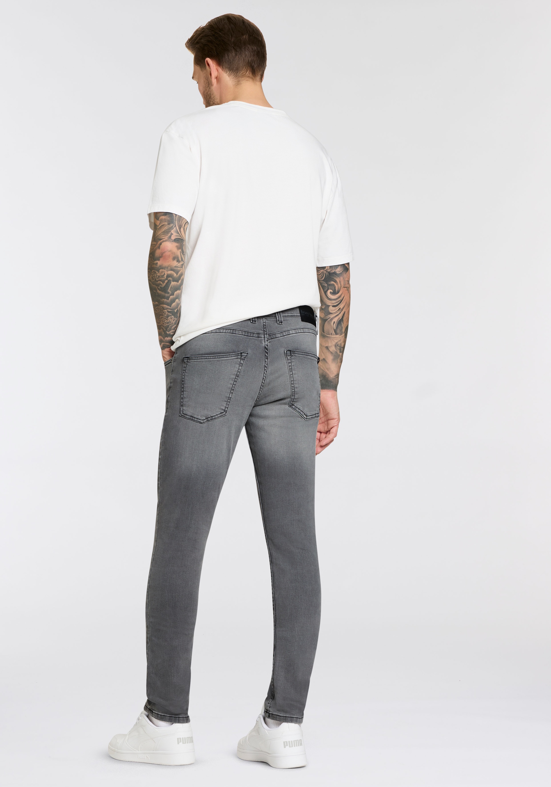 Bruno Banani Jimmy Slim-fit Jeans Grey 31/32 3