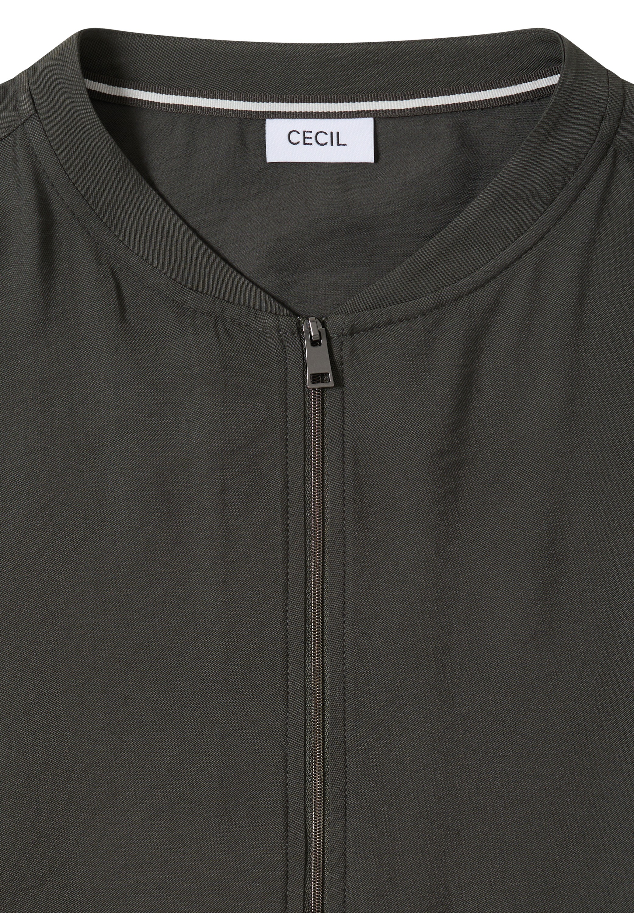 Cecil Blouson ohne Kapuze aus softer Viskose