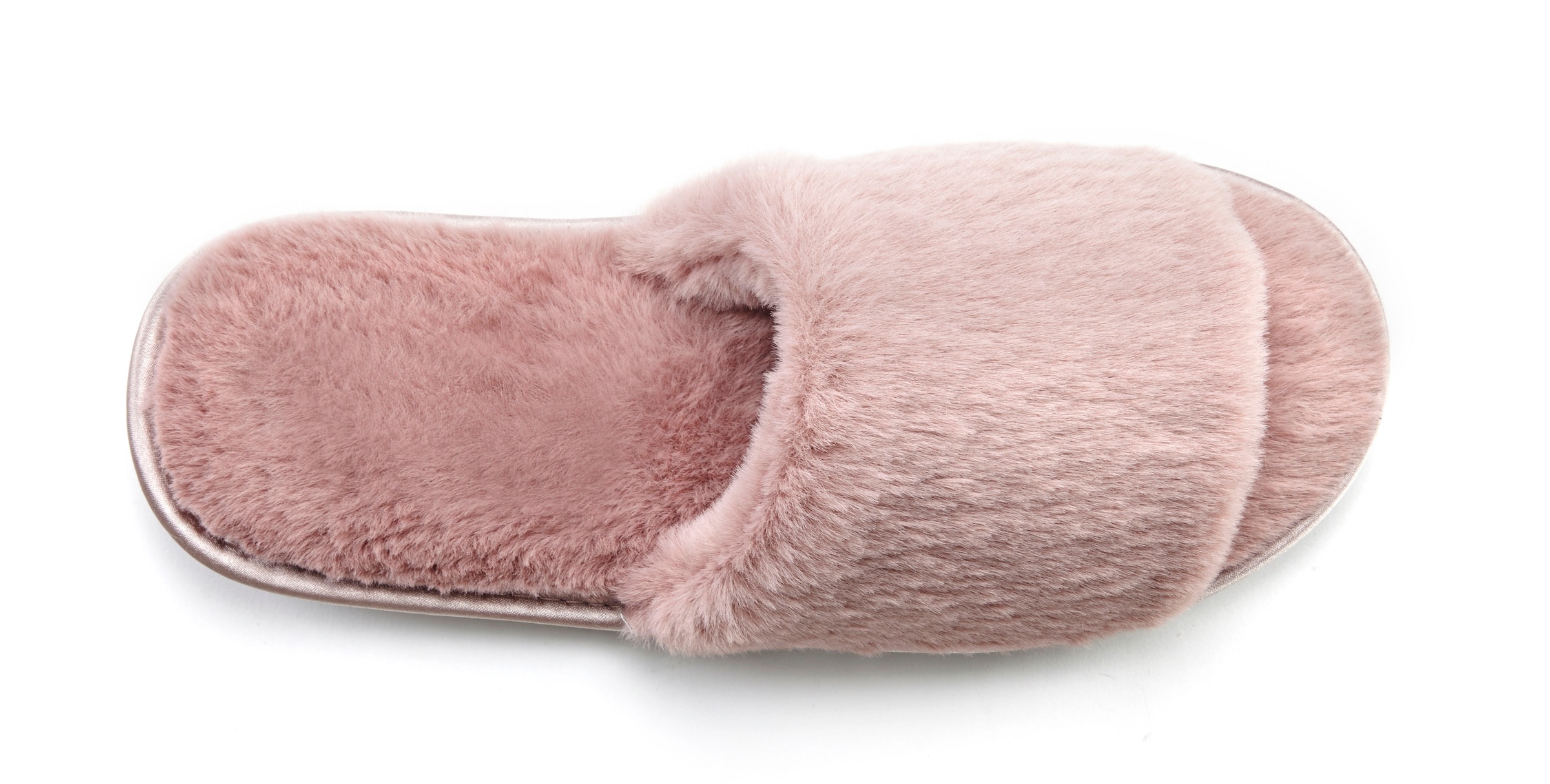 Thumbnail - Vivance Dreams Hausschuh "Pantolette, Pantoffel," mit kuscheligem, warmen Fellimitat VEGAN