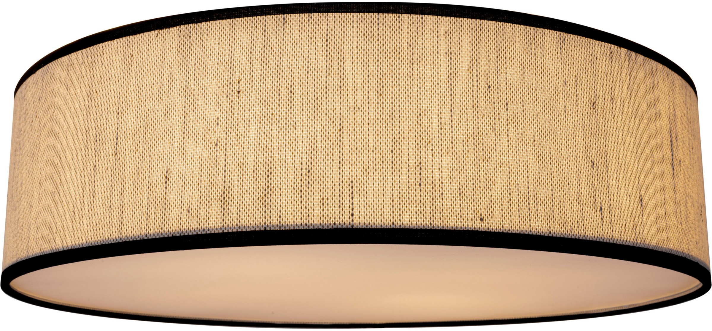 andas Deckenleuchte »Virrat, im skandinavischen Stil«, 4 flammig, Leuchtmittel E27 | Leuchtmittel wechselbar, Deckenlampe mit Leinenschirm, im zeitlosen Design, Made in Europe