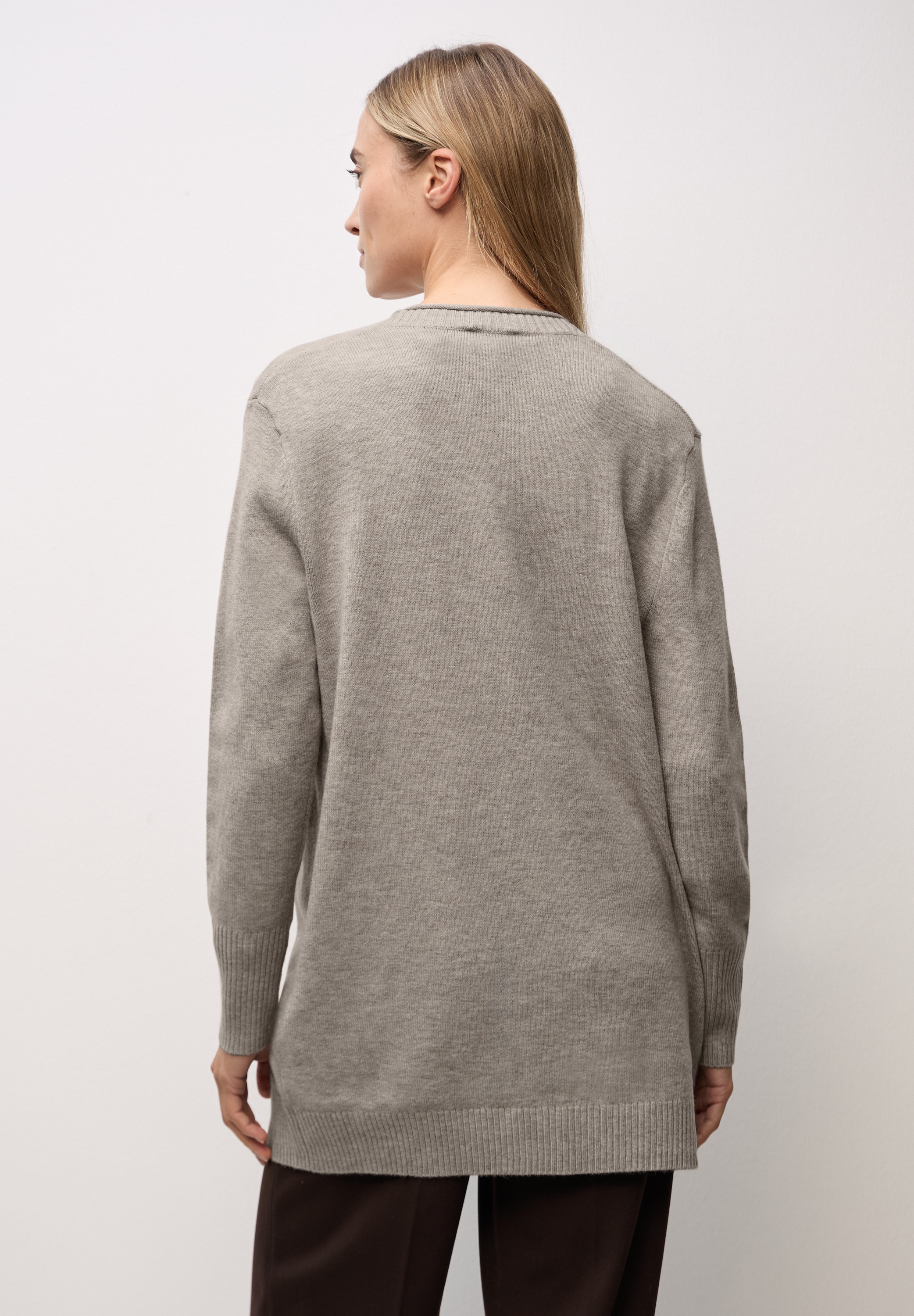 STREET ONE Strickjacke in Unifarbe