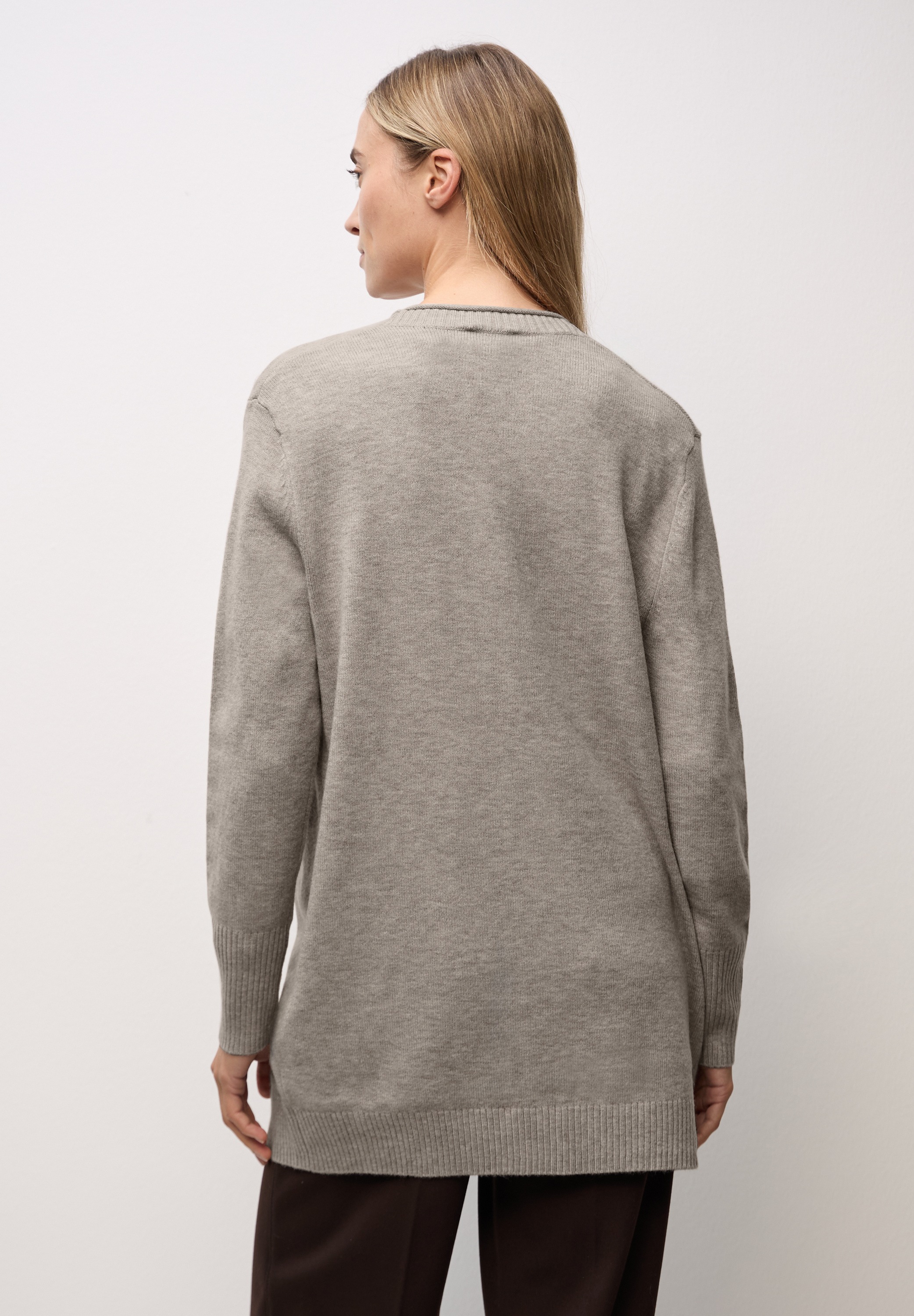 STREET ONE Strickjacke in Unifarbe günstig online kaufen