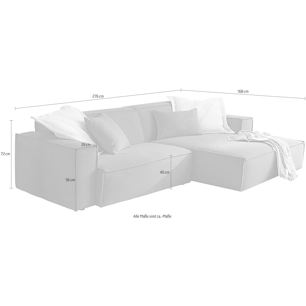 3C Candy Ecksofa »Matteo L-Form«