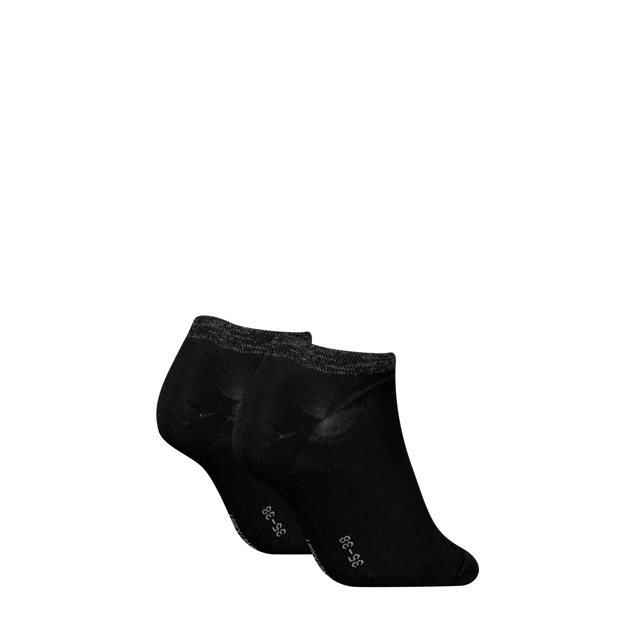 Calvin Klein Jeans Sneakersocken »CK WOMEN SNEAKER 2P SHINY LOGO«, (2 Paar), glänzendee Calvin Klein-Logo, komfortabler Gummibund
