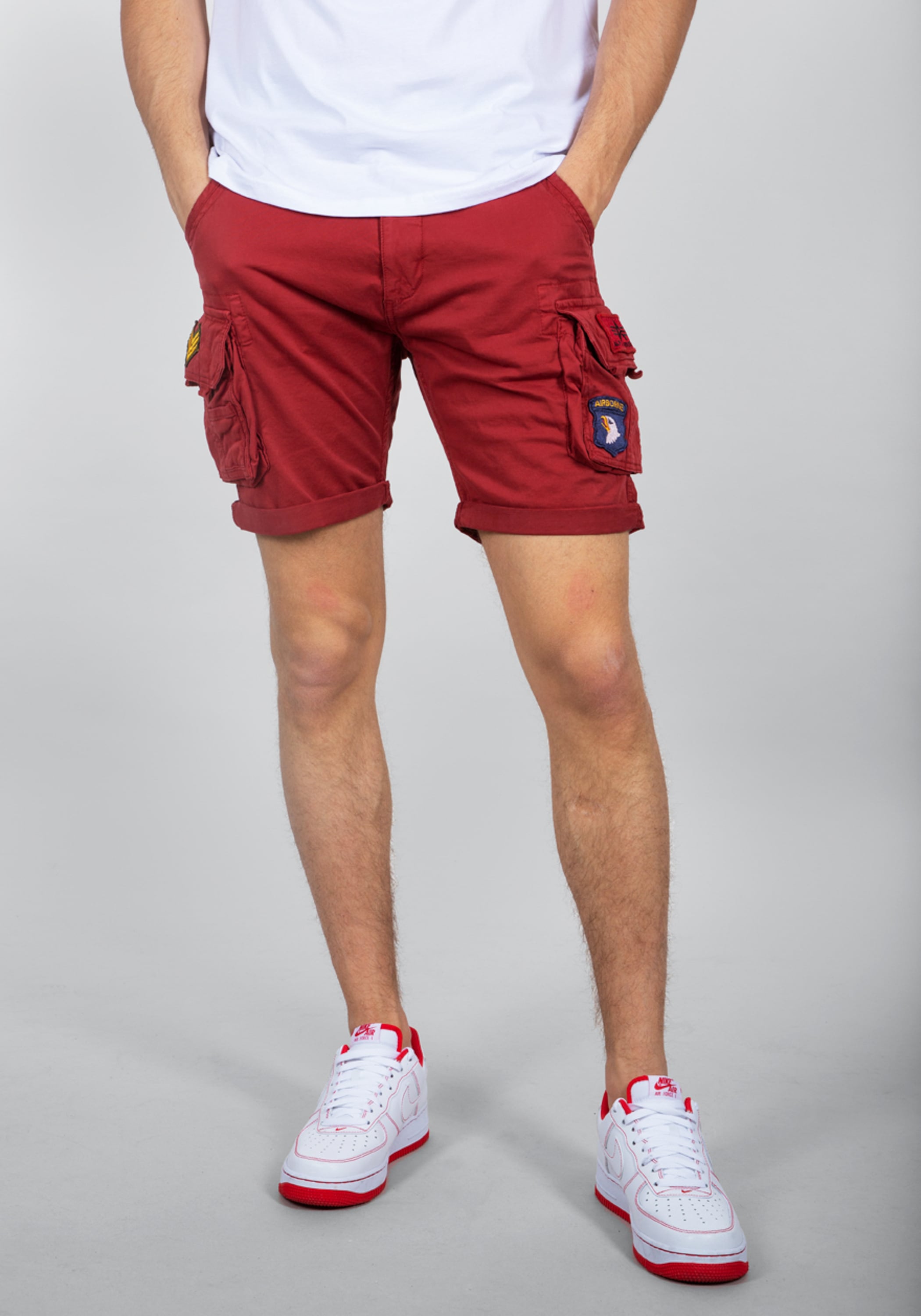 Alpha Industries Shorts "Alpha Industries Men - Shorts Crew Short Patch"