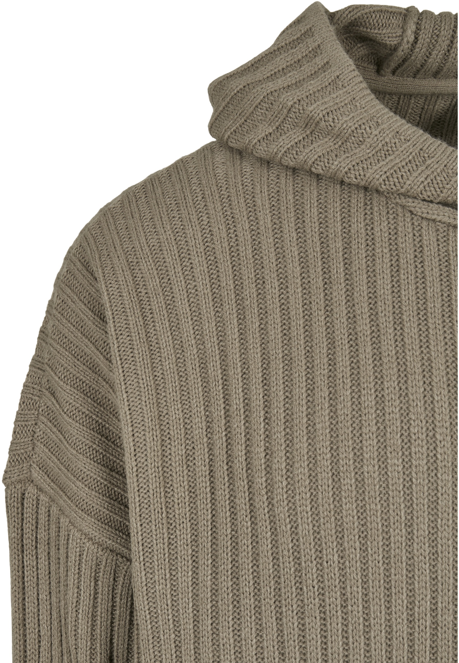 Urban Classics Sweatshirt Knitted Dark Khaki M 3