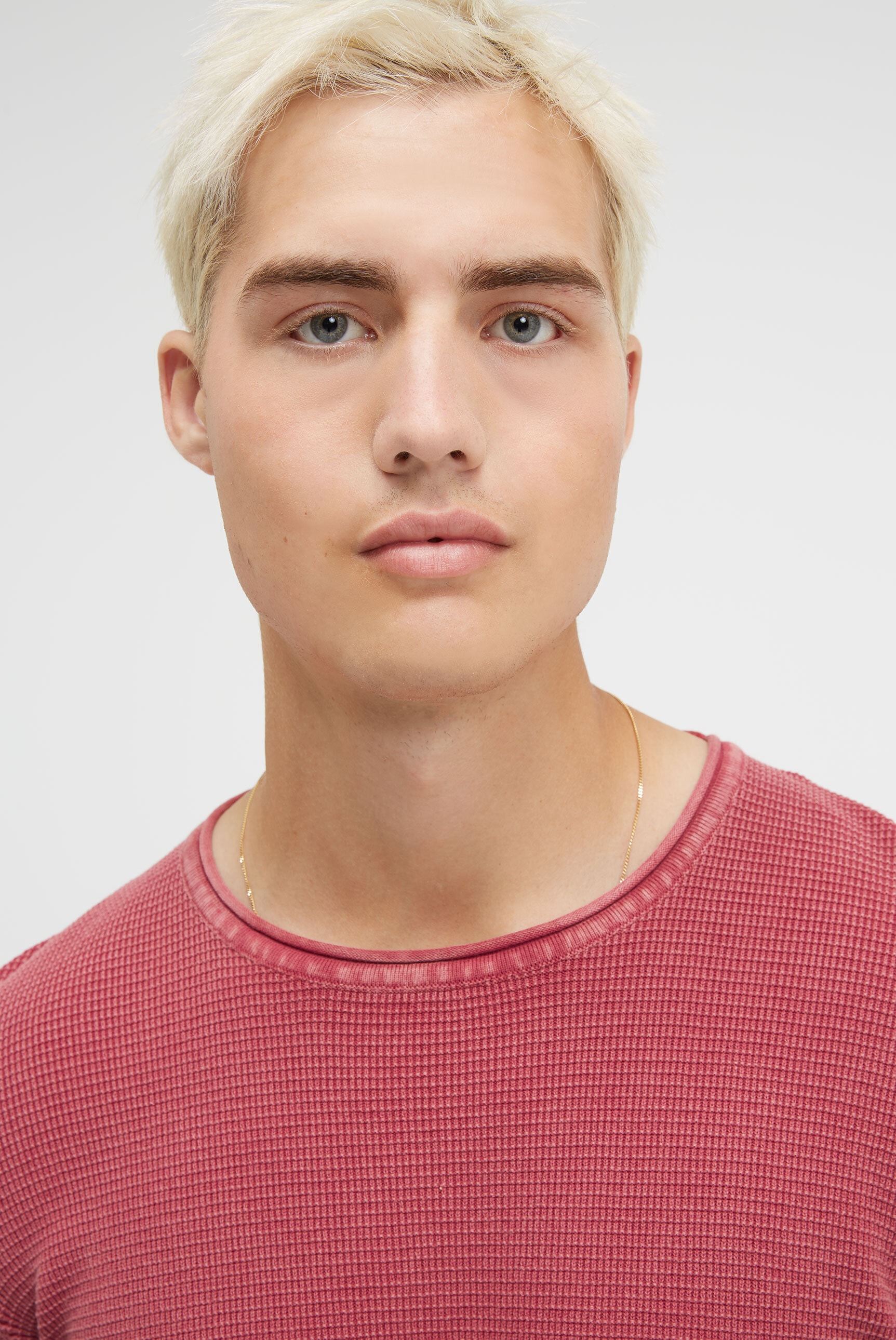 CAMP DAVID Rundhalspullover mit Rollsäumen