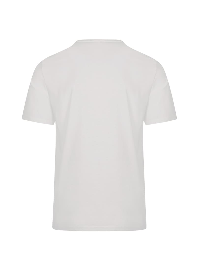 Trigema T-Shirt »TRIGEMA T-Shirt mit Knopfleiste DELUXE Baumwolle«, (1 tlg.)