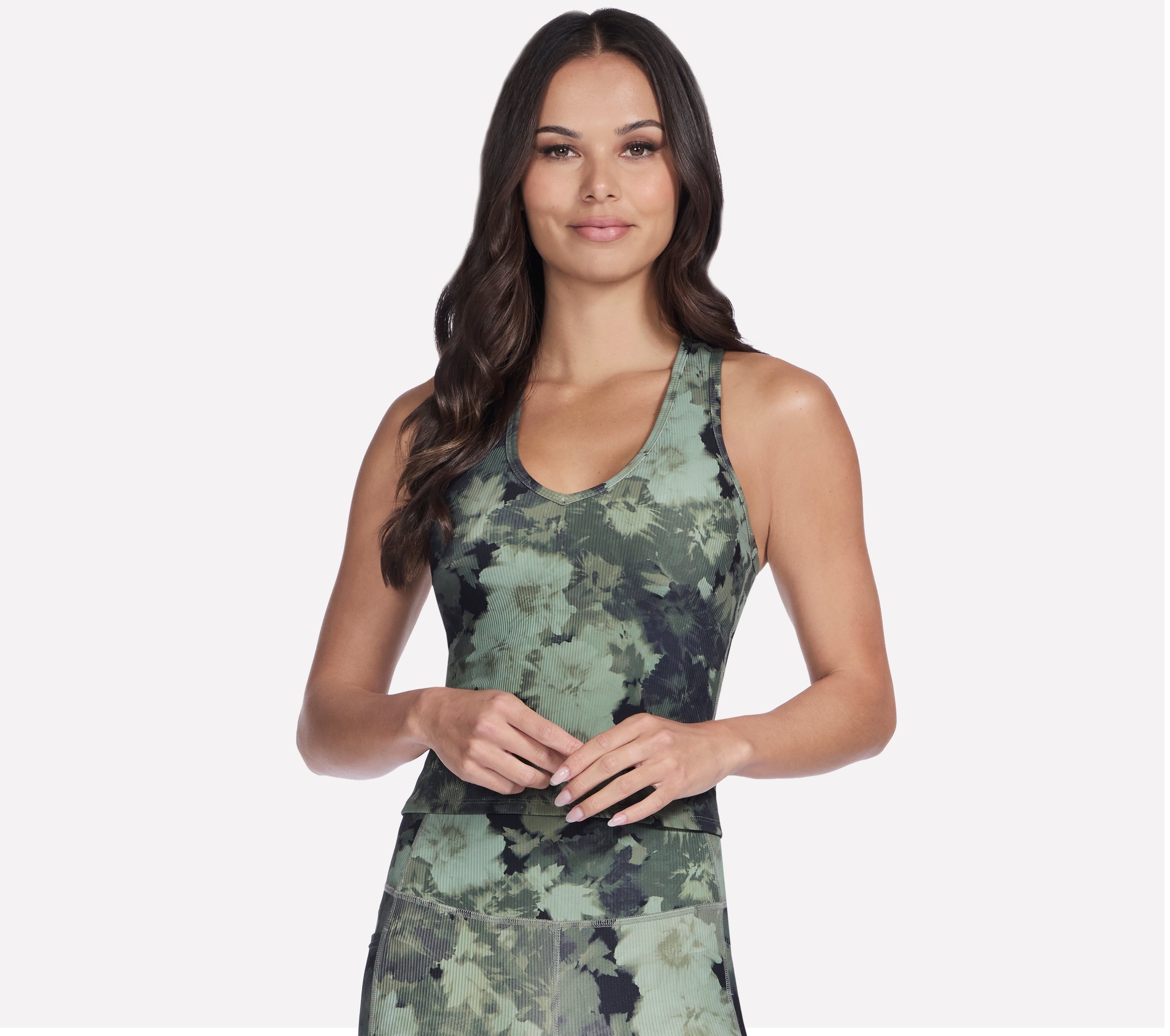Skechers Sporttop »GOFLEX RIB INBLOOM V-NECK TANK«