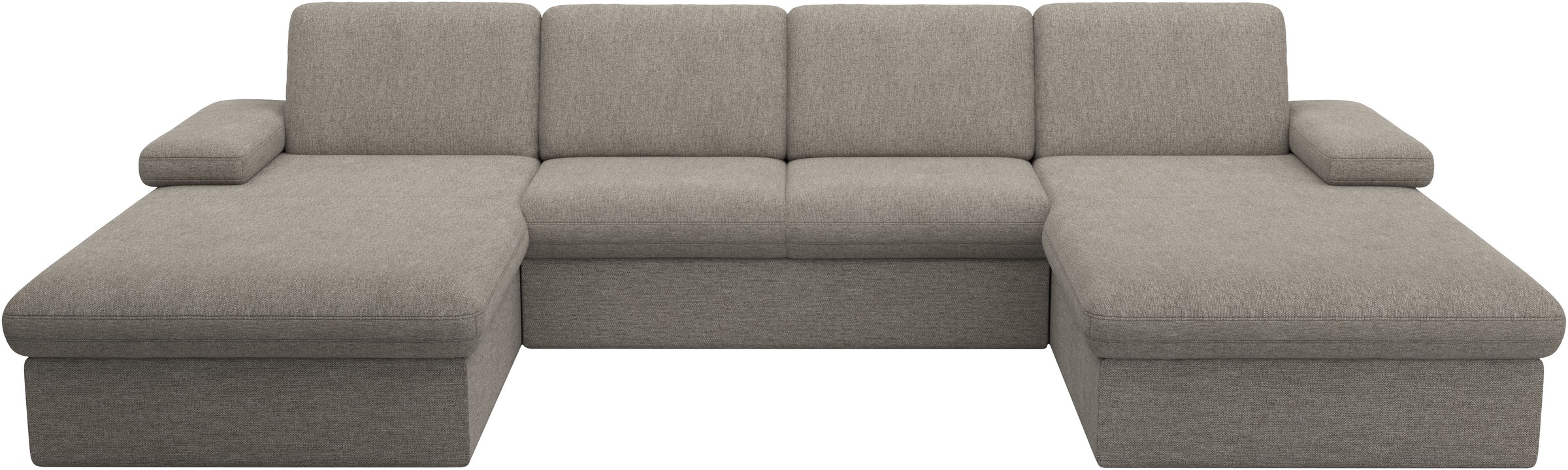 sit&more Wohnlandschaft "Moreno U-Form, B: 309 cm" mit Armteilverstellung, günstig online kaufen