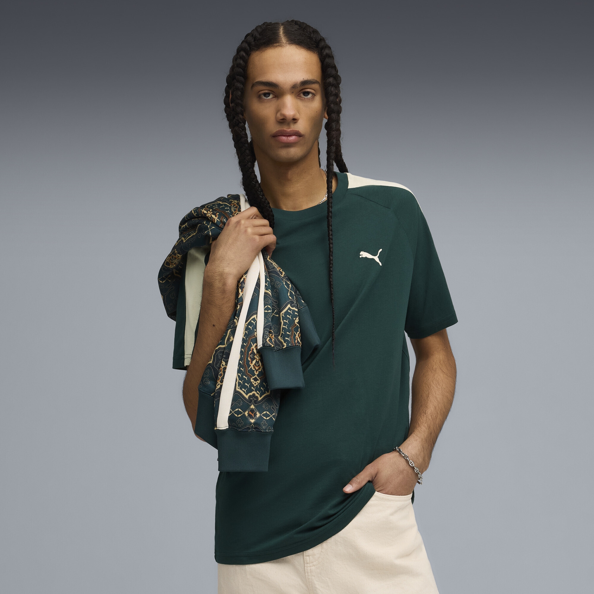 PUMA T-Shirt »T7 T-Shirt Herren«