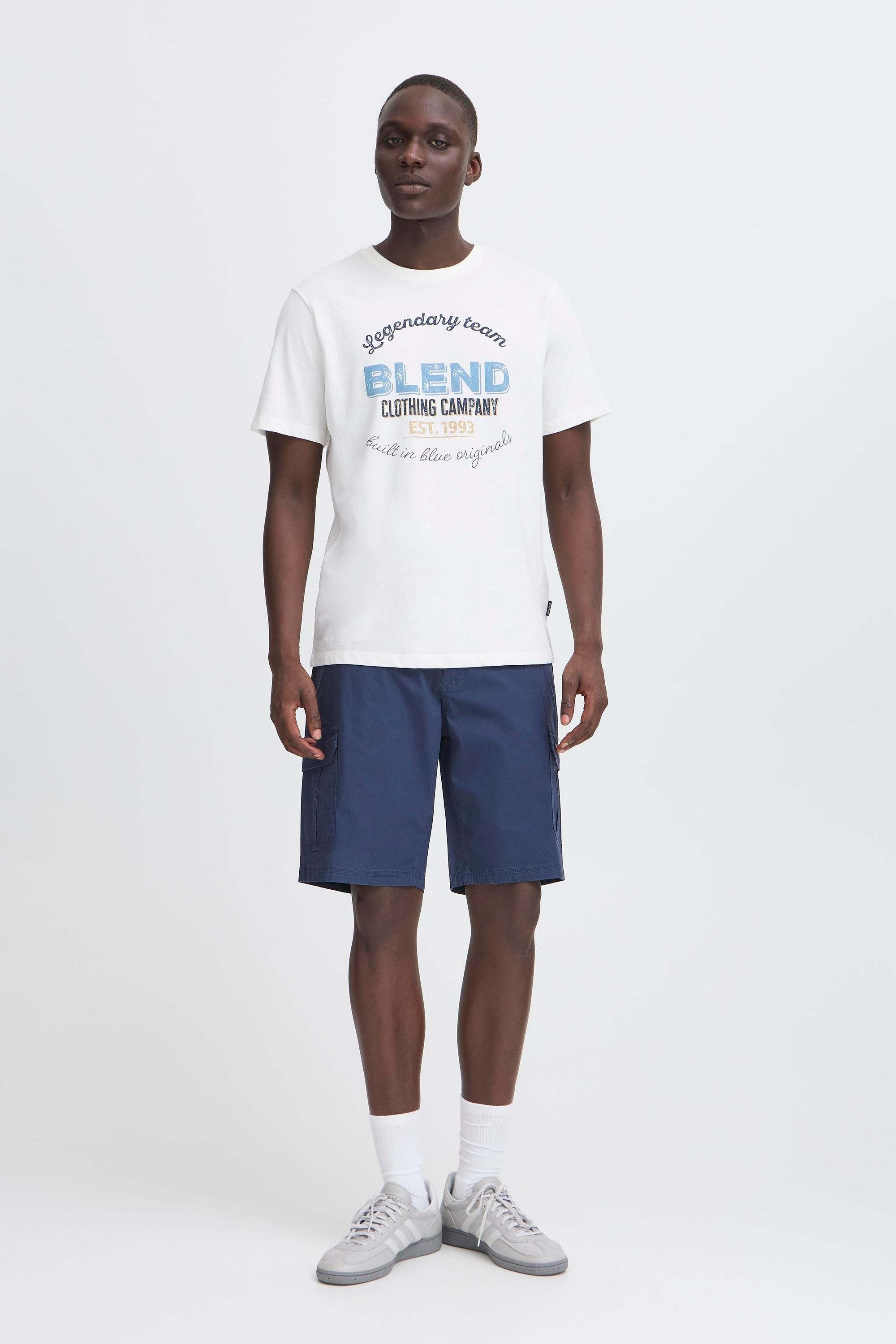 Blend Rundhalsshirt "Rundhalsshirt BHBenop 2 Pack" günstig online kaufen