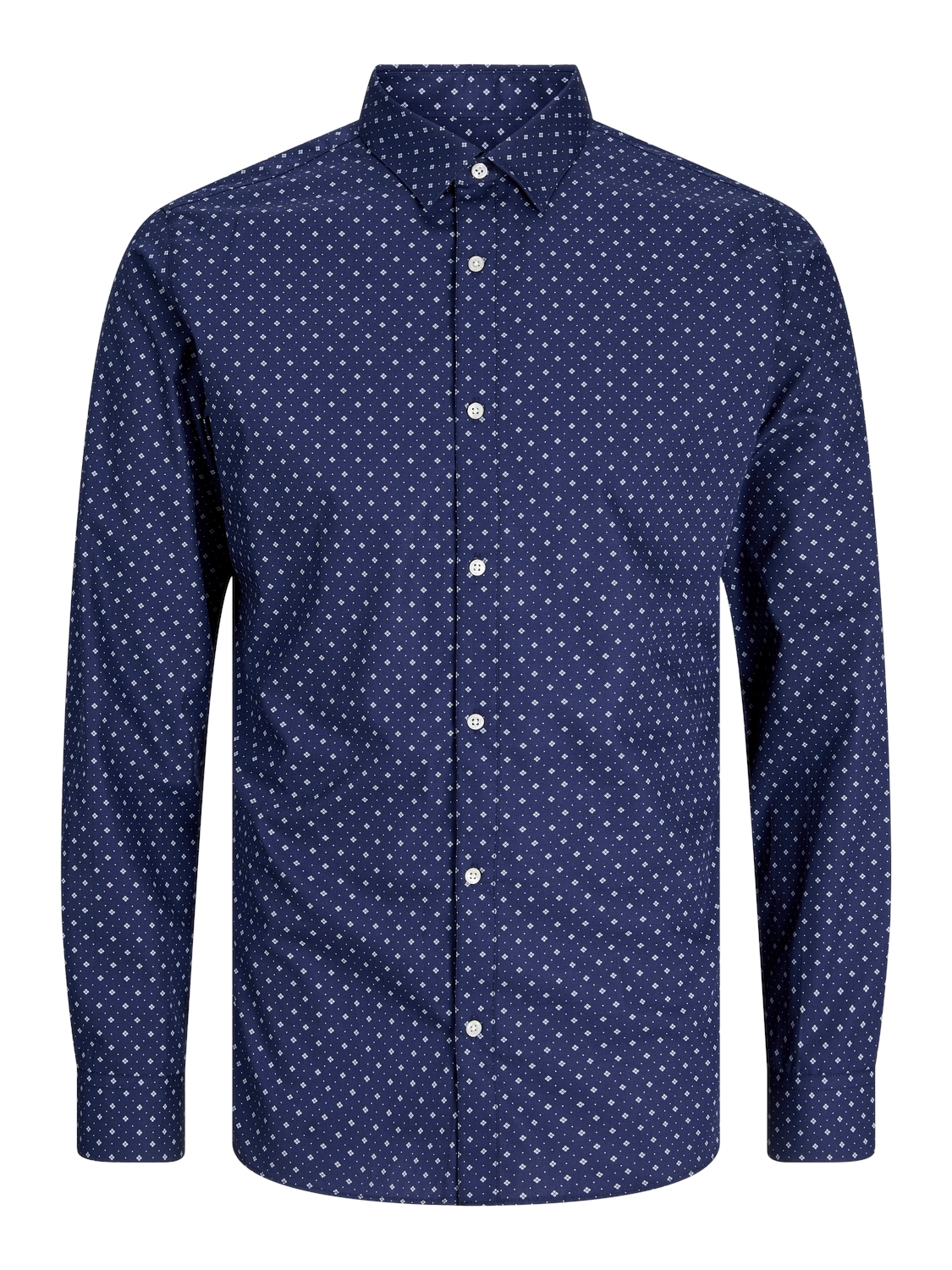 Langarmhemd »JJJOE PRINT SHIRT LS AW24 JNR«