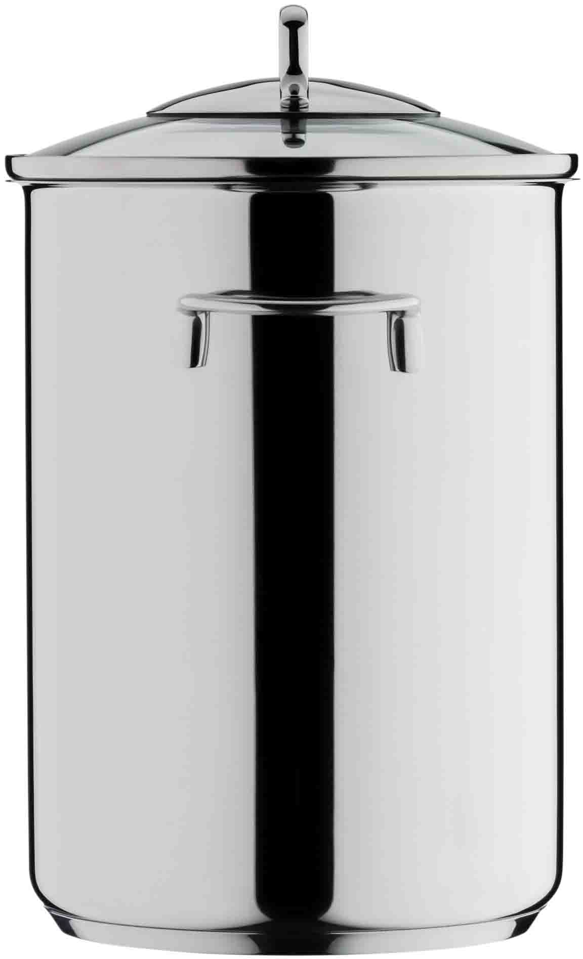 WMF Spargeltopf, Cromargan® Edelstahl Rostfrei 18/10, Ø 16 cm, mit Siebeinsatz, Induktion, 4,5 Liter