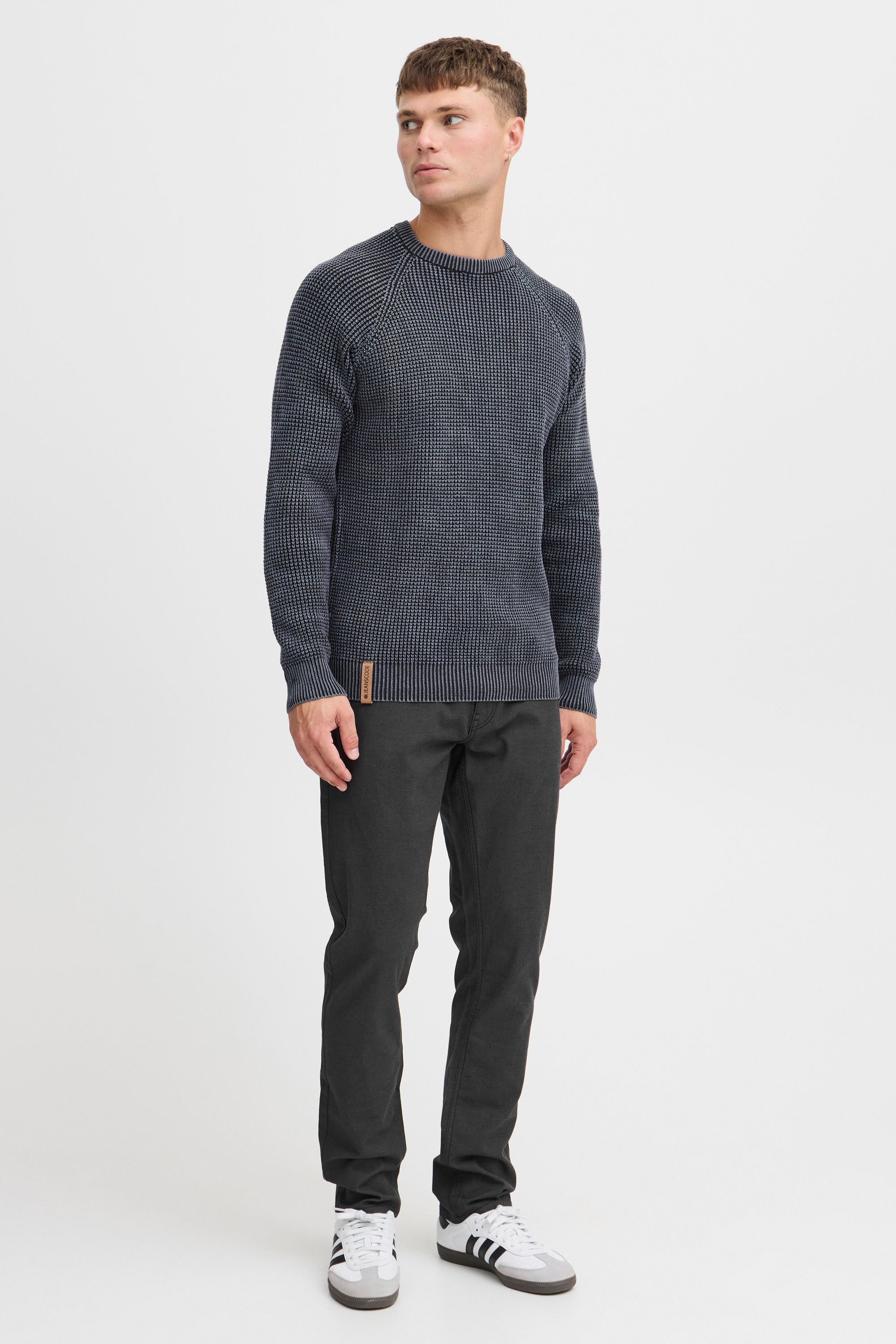 Indicode Strickfleece-Pullover »Strickpullover IDRockford«