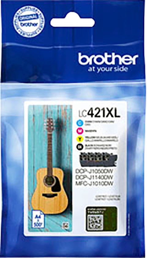 Brother Tintenpatrone »LC-421XLVALDR« (Packung...
