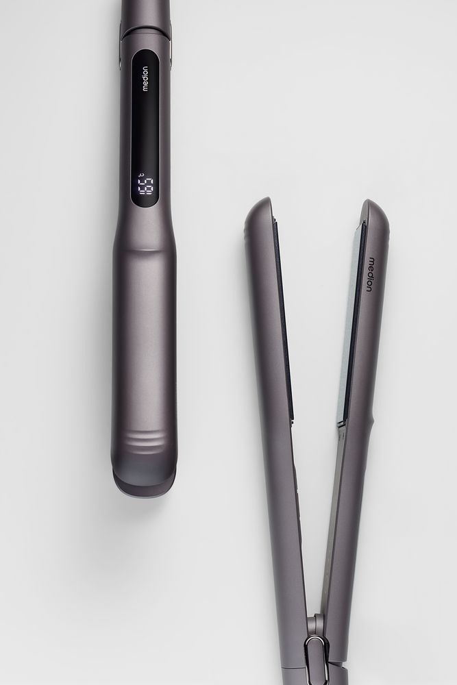 Thumbnail - Medion Glätteisen "HS1 (MD19925)" Flexible Styling-Platten mit Temperatursensor, 5 regelbare Heizstufen