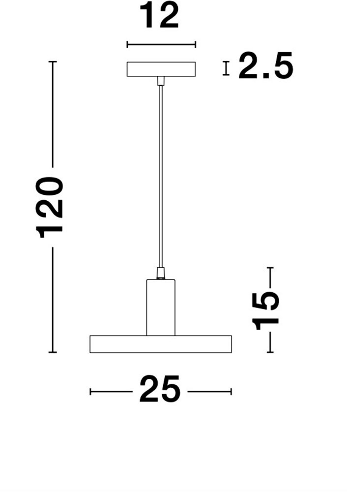 Nova Luce Hängeleuchten »GARNI« E27 1 Stk. Ohne Leuchtmittel