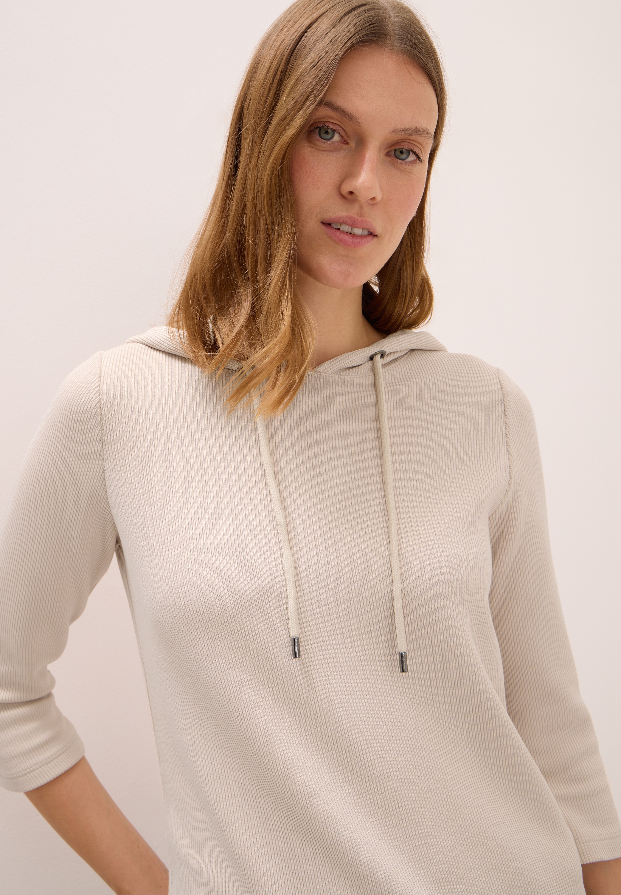 Cecil Hoodie in Rippstruktur günstig online kaufen