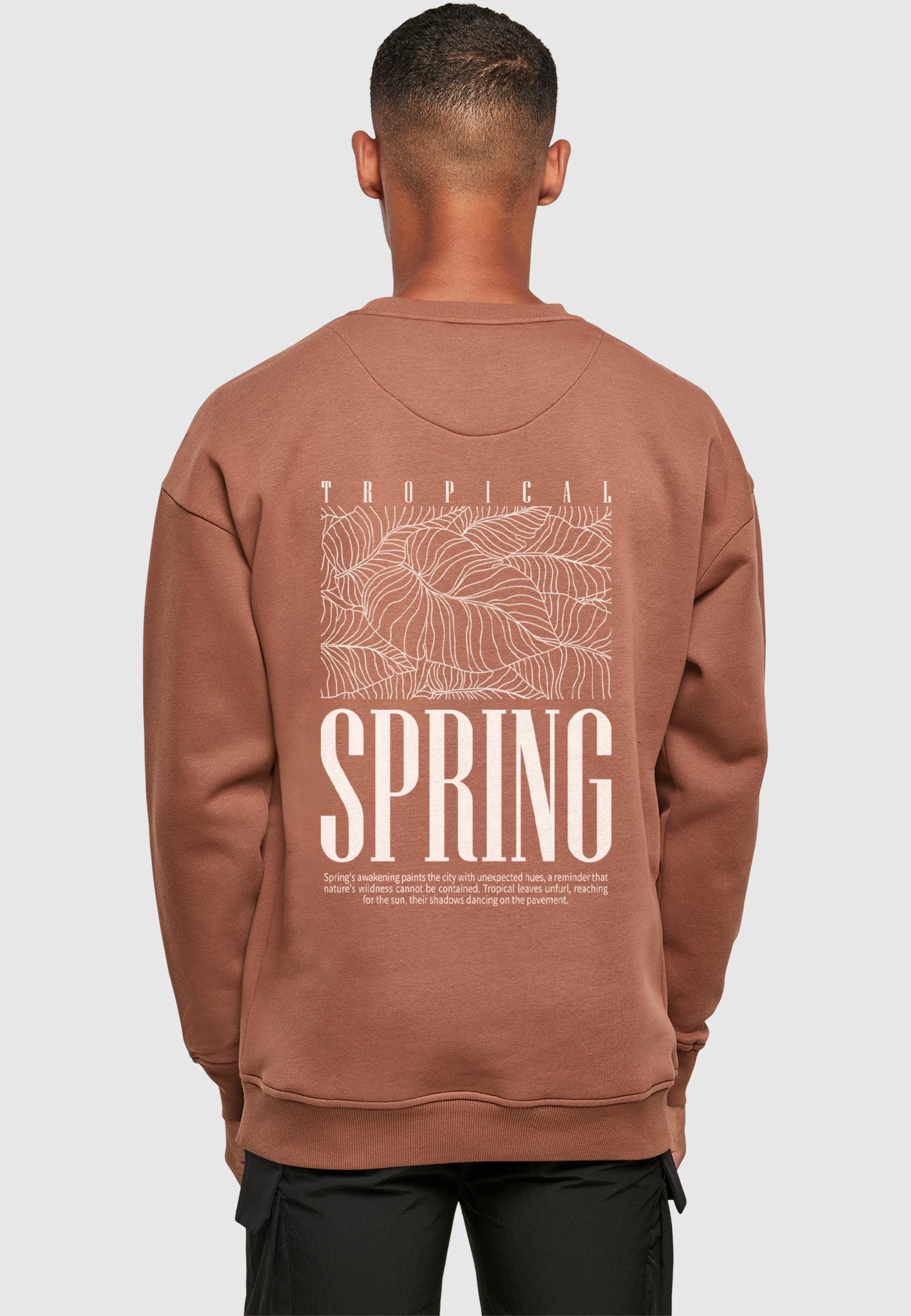 Merchcode Rundhalspullover »Merchcode Tropical Spring Crewneck«, 1 Stk.
