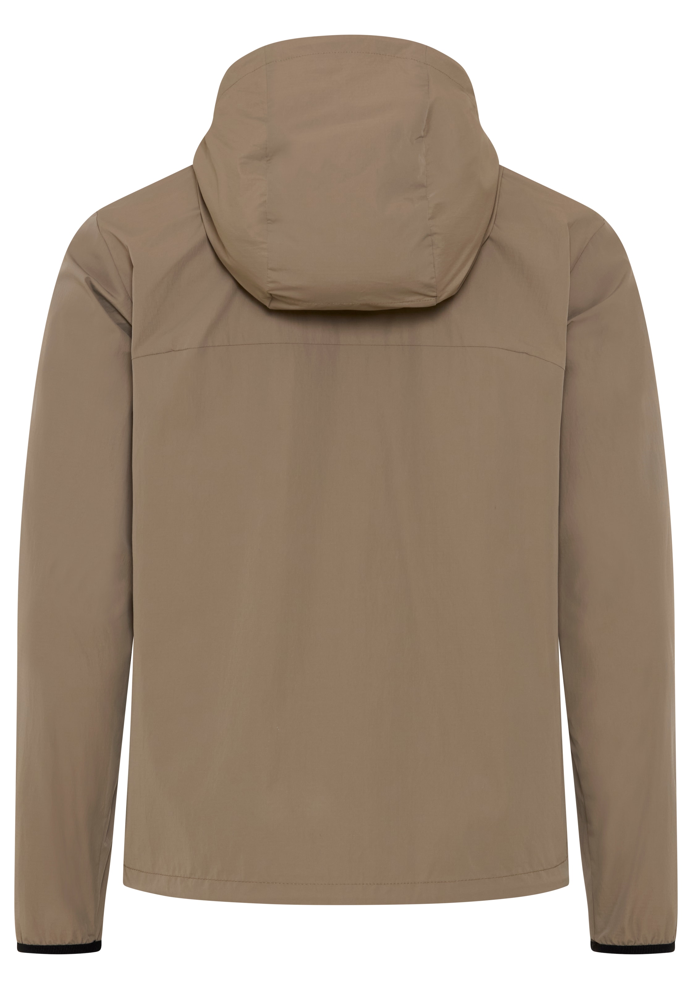 BOSS GREEN Windbreaker mit Kapuze Regular Fit, Superleichte Qualität, Packfunktion innen in der Kapuze