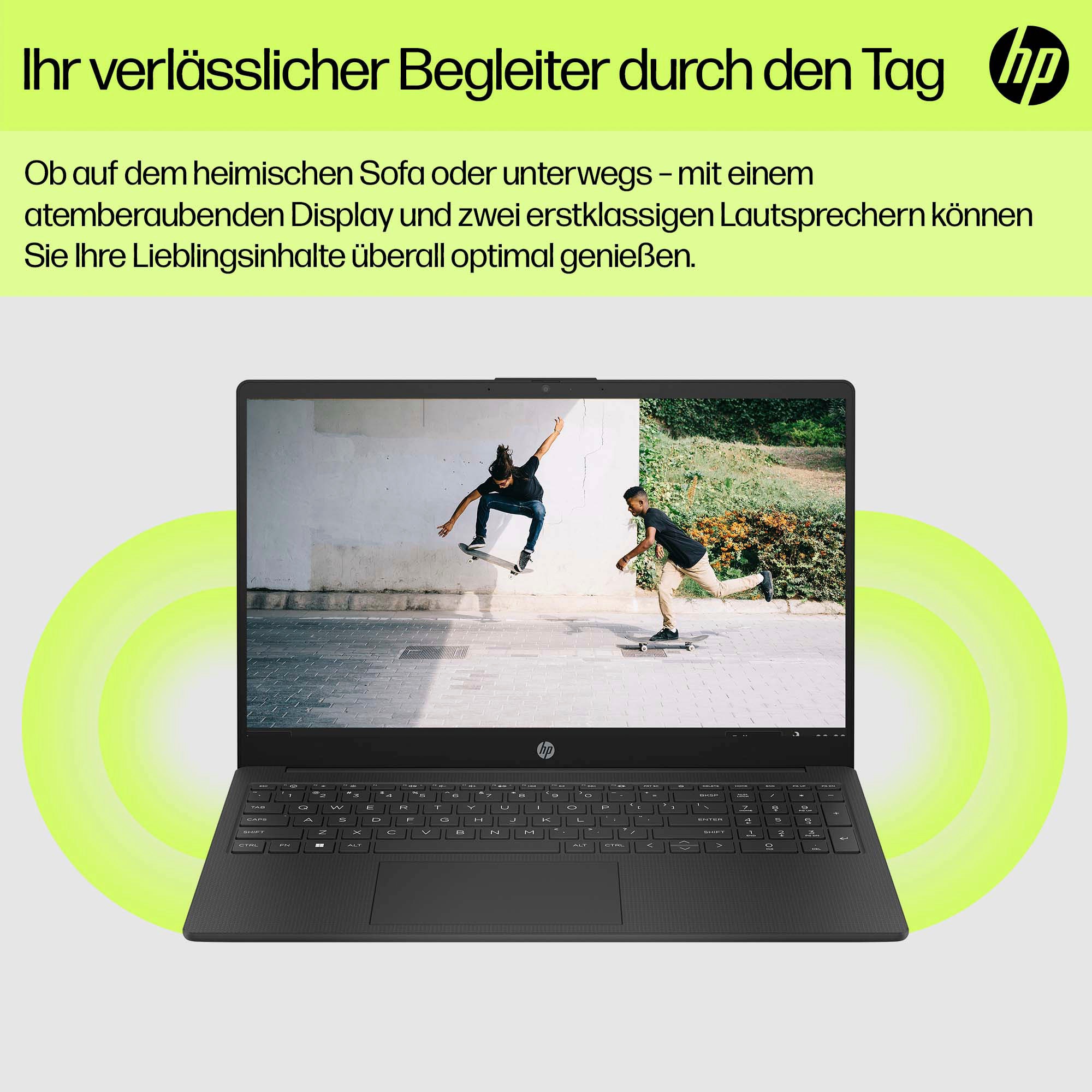HP Notebook 15,6 GB BAUR 128 »15-fd0215ng«, cm, SSD | / 39,6 Celeron, Graphics, Intel, Zoll, UHD