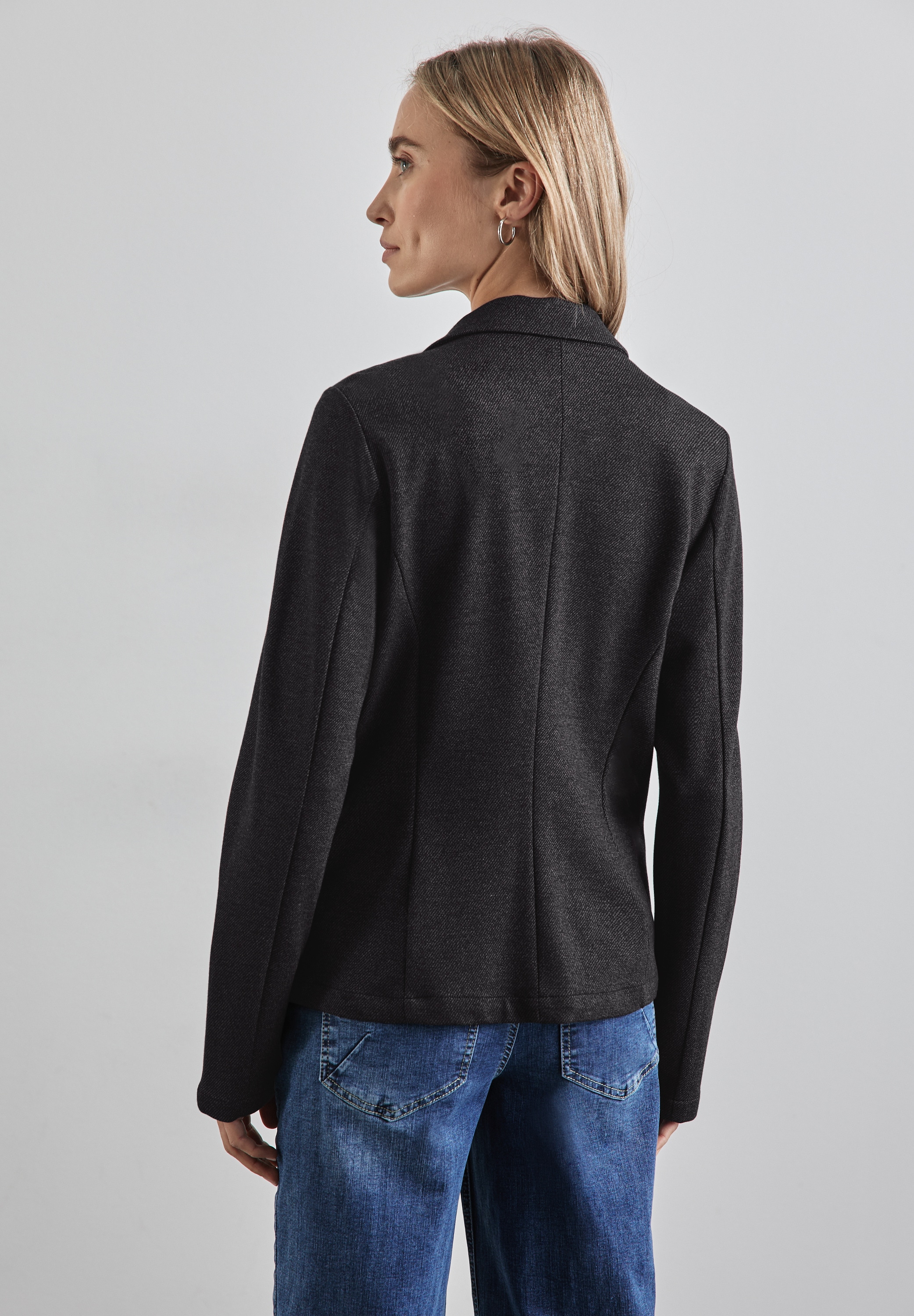 STREET ONE Kurzblazer, aus stretchigem Viskosematerial