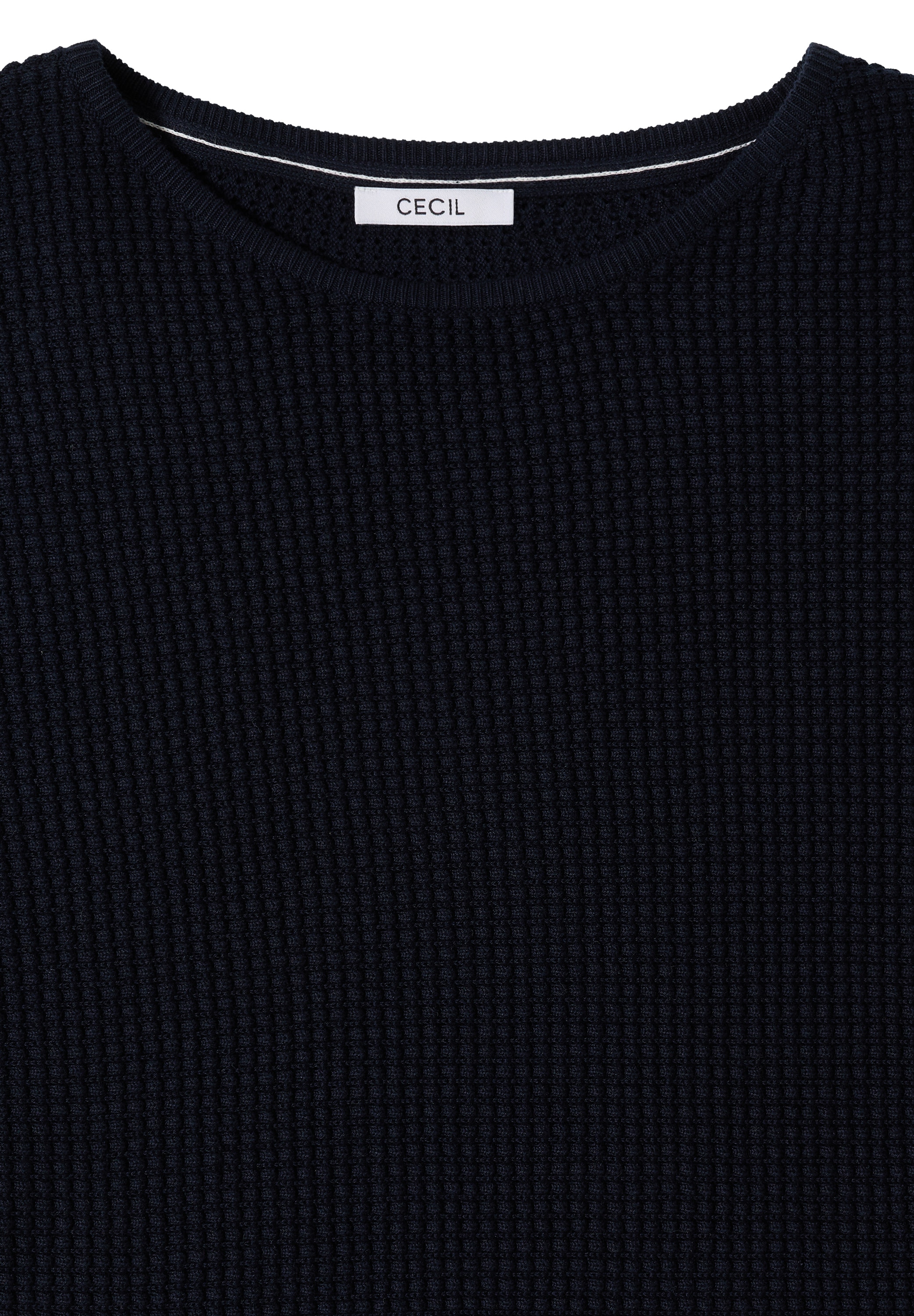 Cecil 3/4 Arm-Pullover mit Struktur
