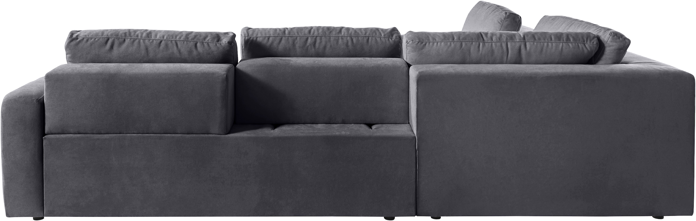 Places of Style Ecksofa »Bloomfield, L-Form«, extra tiefe Sitzfläche, wahlweise mit Sitztiefenverstellung