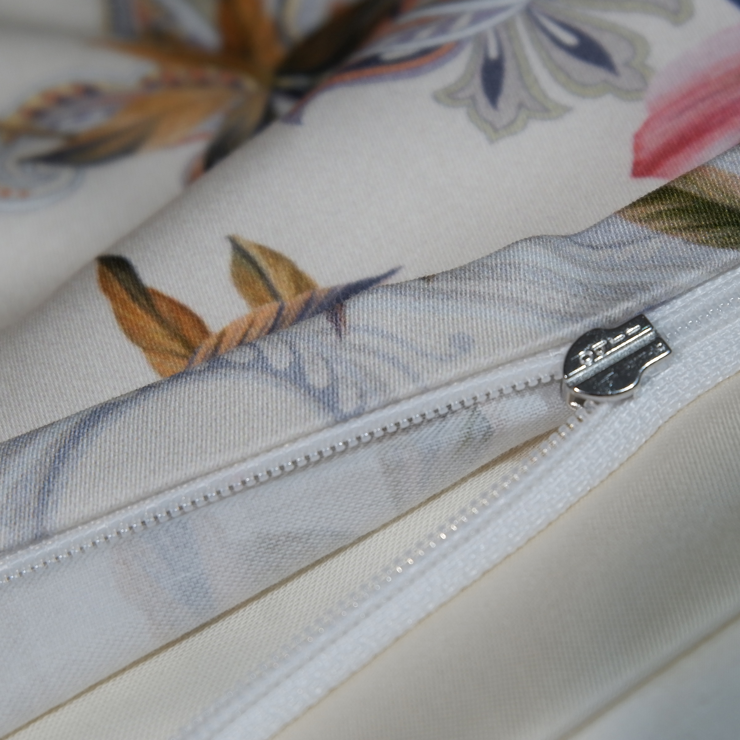 fleuresse Wendebettwäsche »Bed Art S«, Mako Satin 100% Baumwolle mit Reißverschluss